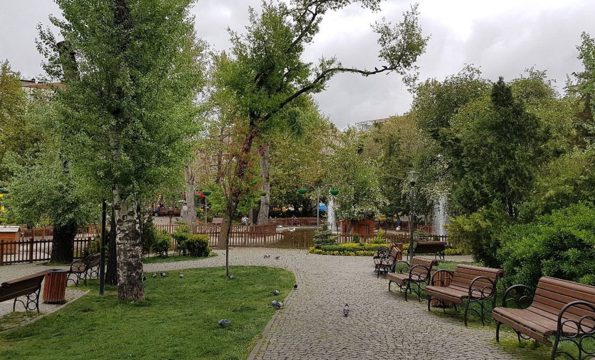 Le parc Kugulu d'Ankara, Turquie