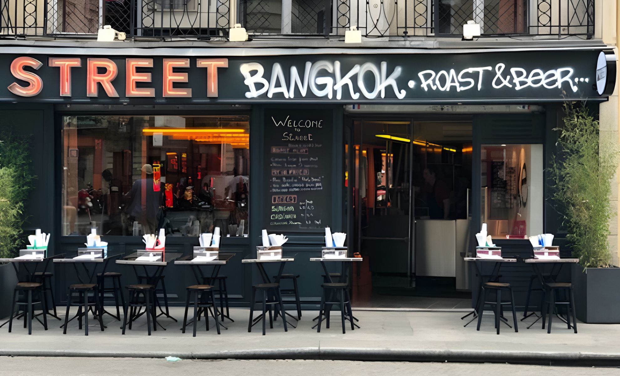 Le restaurant Street Bangkok Bastille, Paris, France