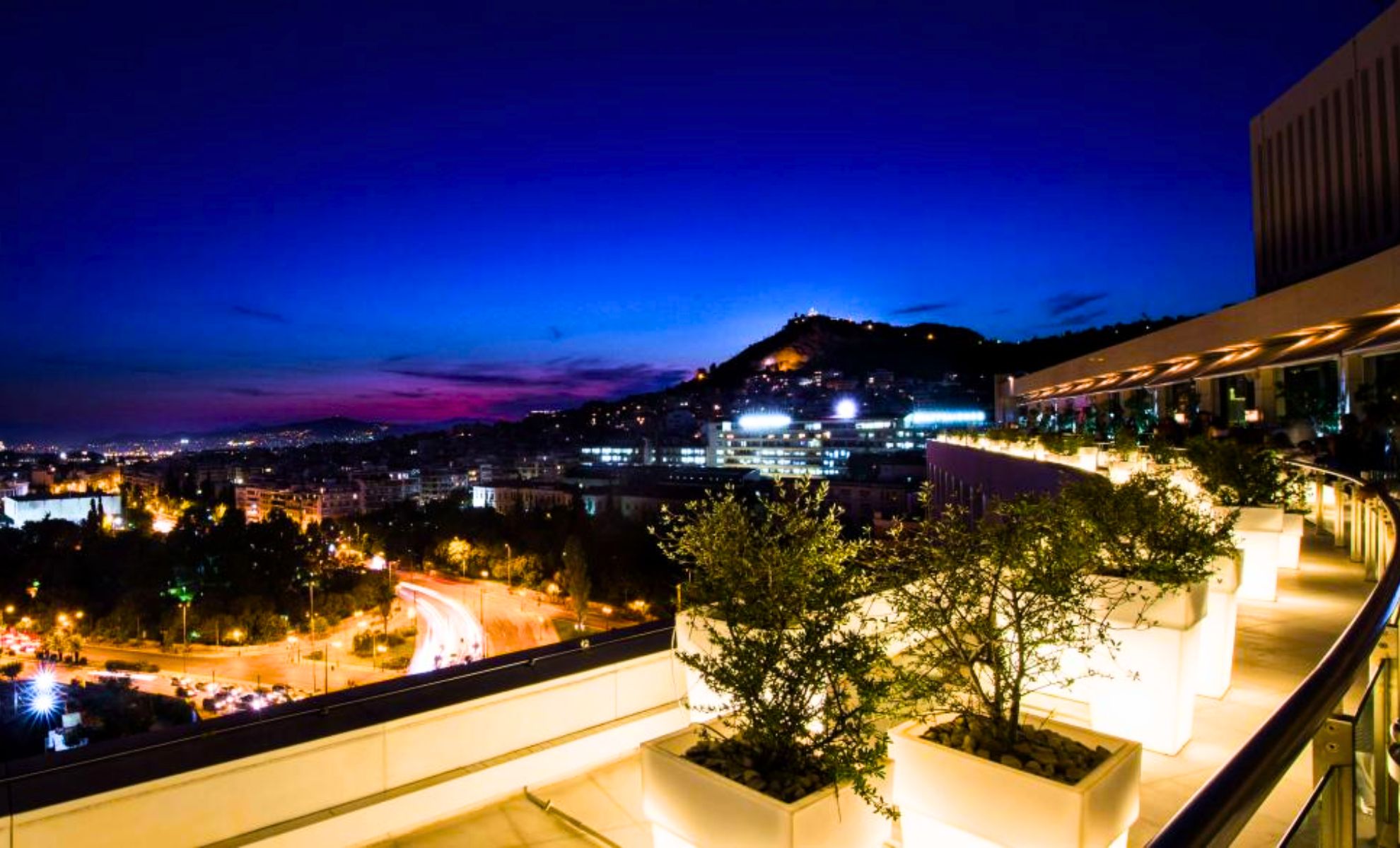 Le rooftop Galaxy Bar Athènes, Grèce