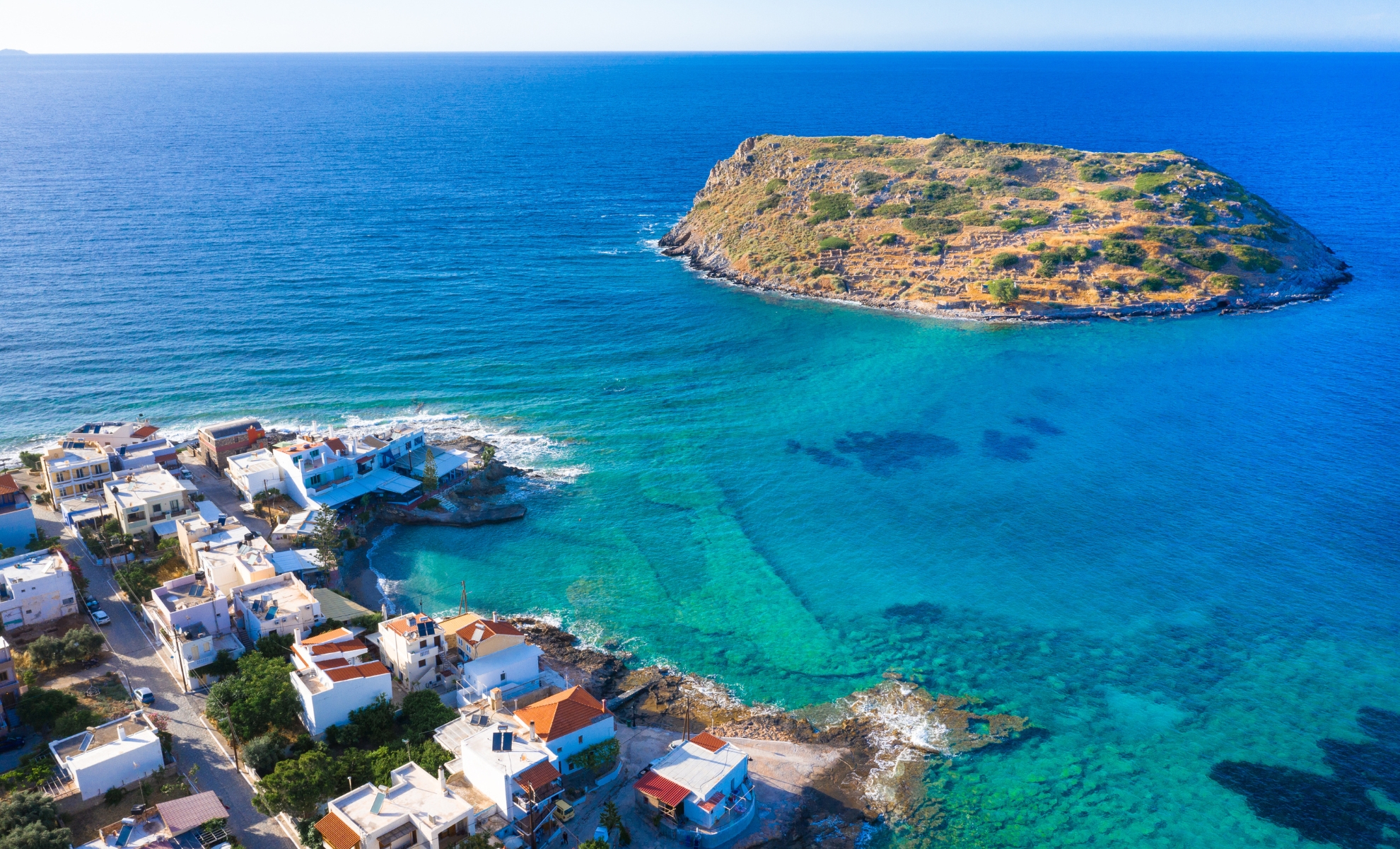 Le village de Mochlos, Crète en Grèce