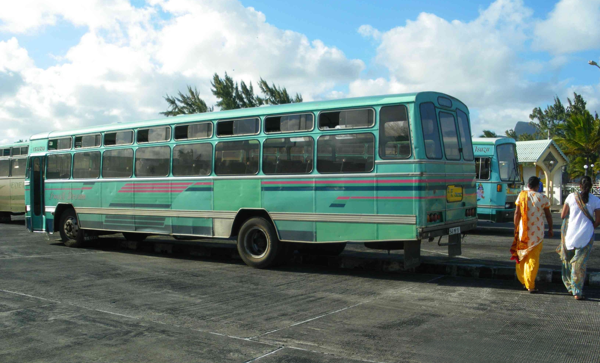 Les bus en île Maurice