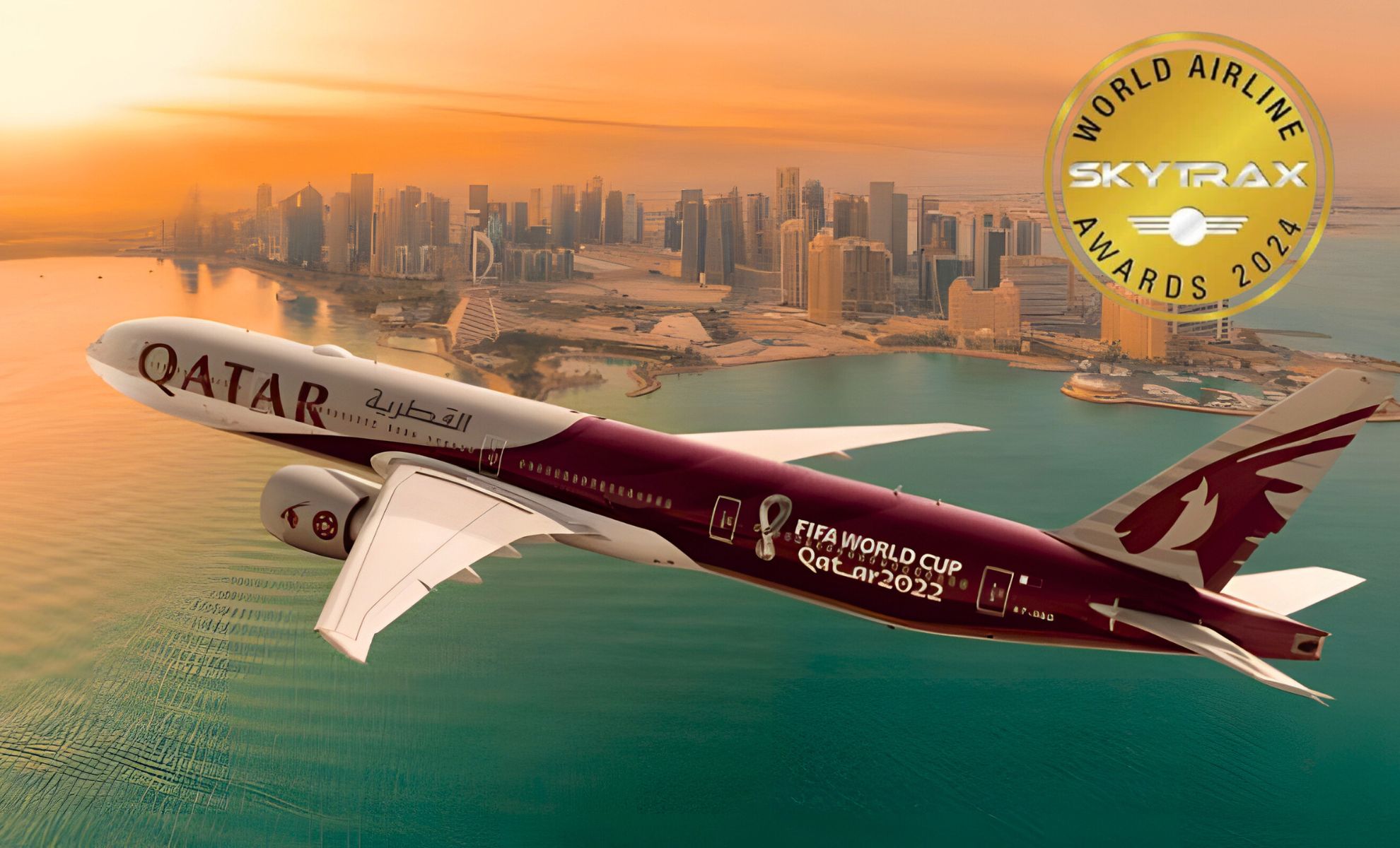 Qatar Airways élue meilleure compagnie au monde en 2024