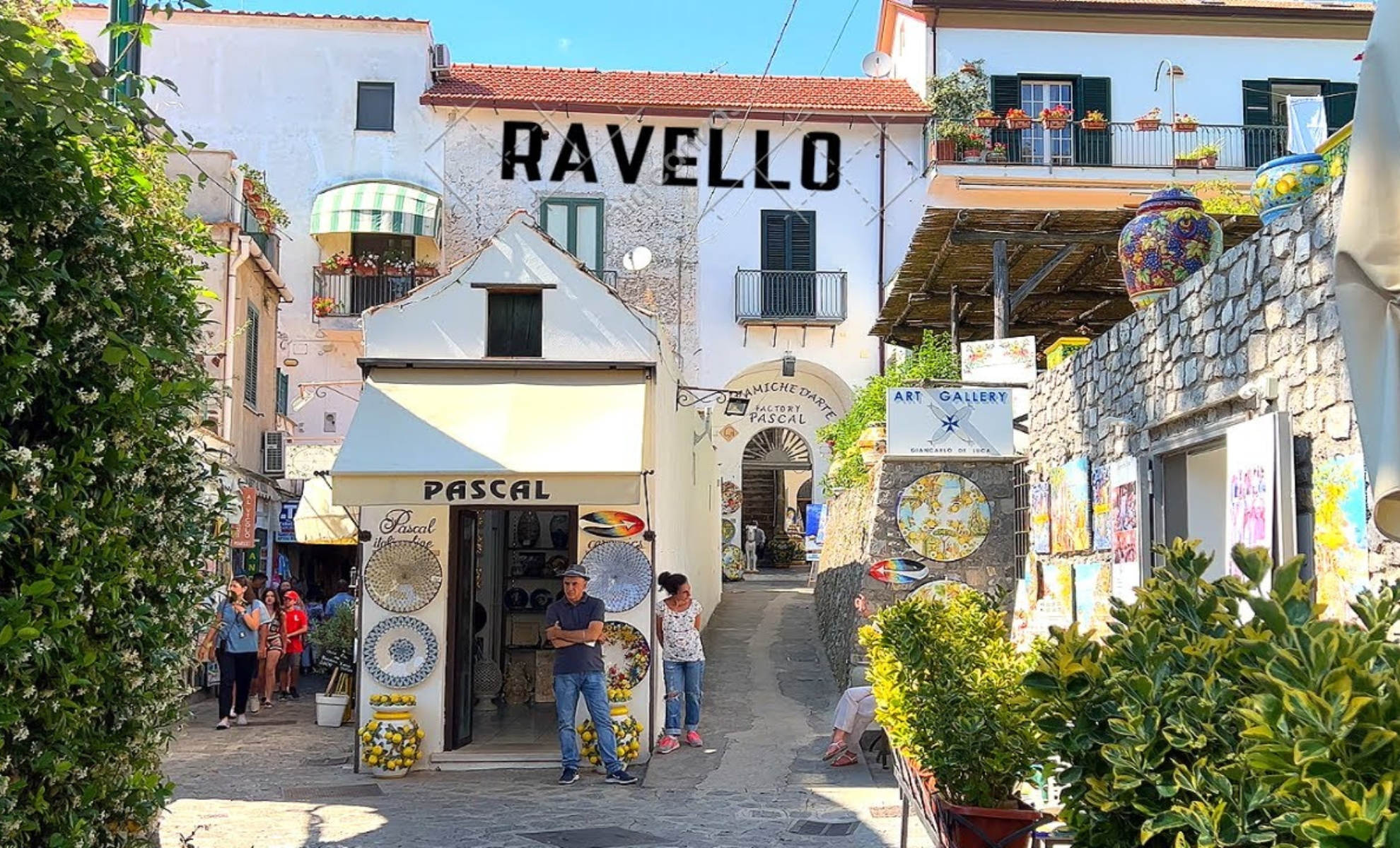 Ravello, au sud de l'italie