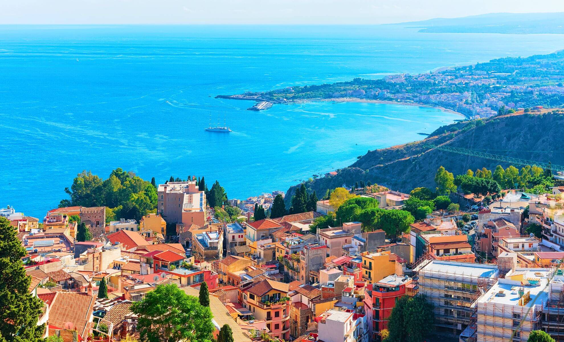 Taormina en Sicile, Italie