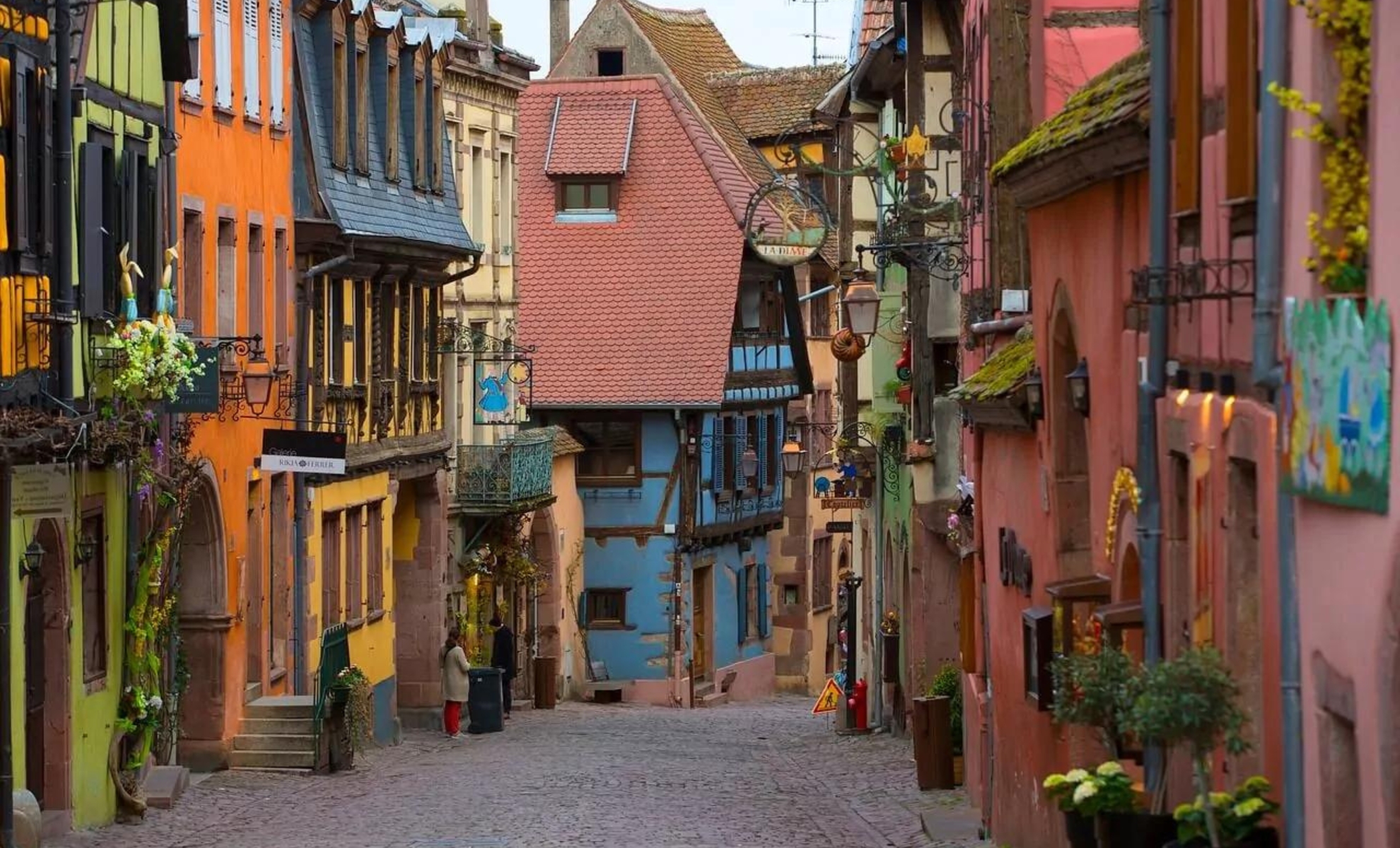 Village de Riquewihr, Alsace, France