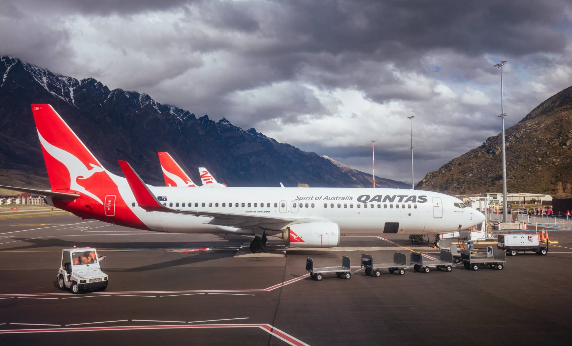 Avions de la compagnie aérienne Qantas