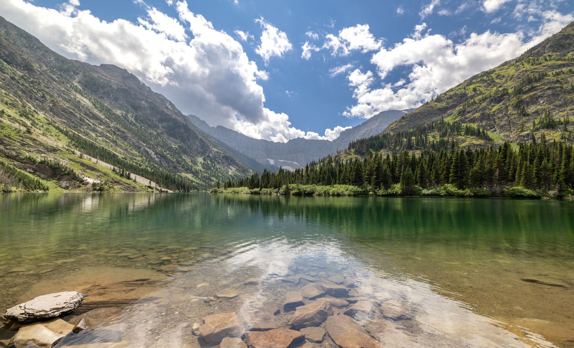 Bertha May Lakes à Washington, États-Unis