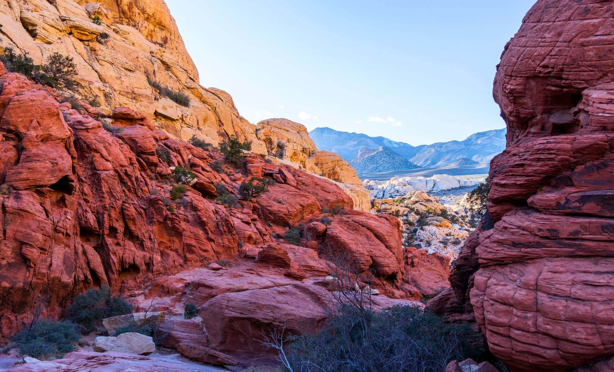 Calico-Tanks-Trail, Las Vegas, Etats-Unis