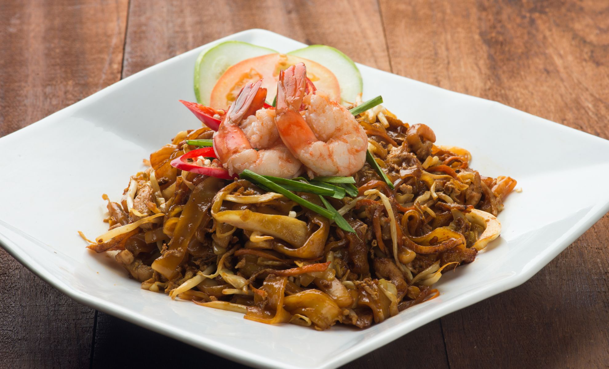 Char kway teow plat de la cuisine malaisienne