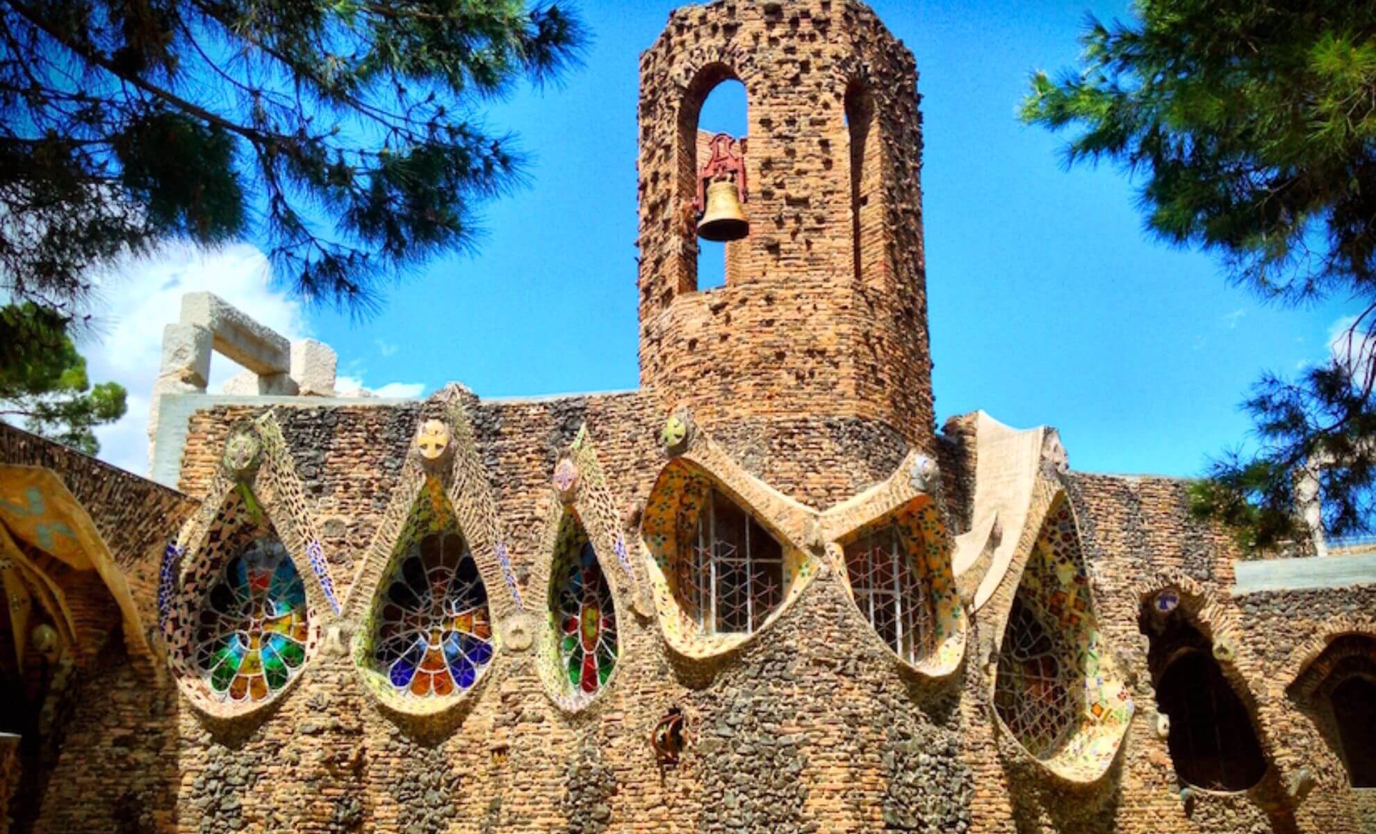 Crypte de la Colonie Güell, Barcelone , Espagne