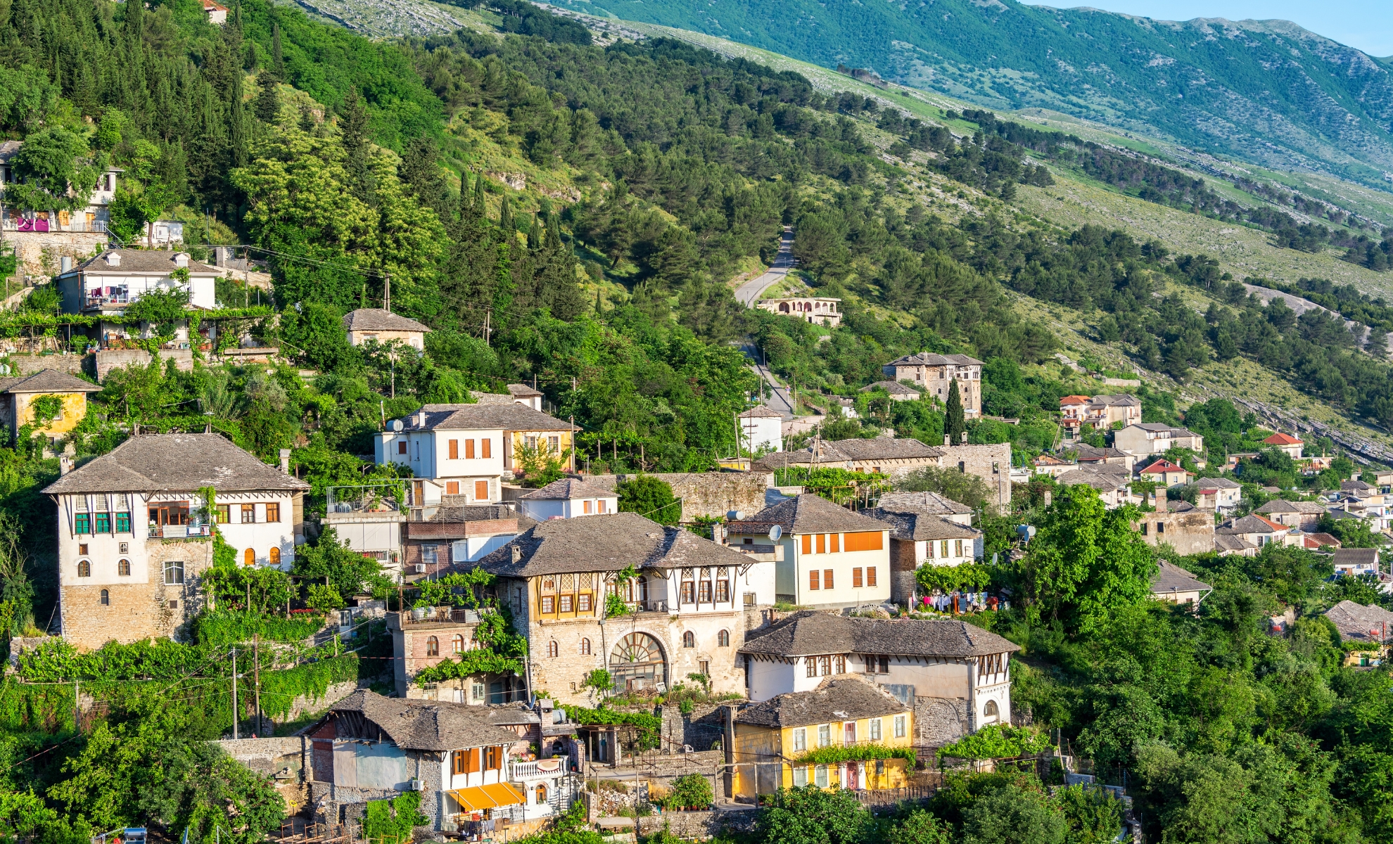 Gjirokastër en Albanie