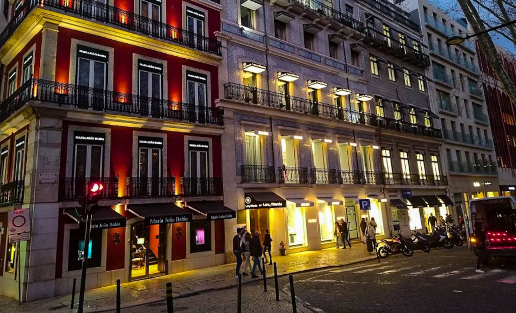 L'Avenida da Liberdade, Lisbonne, Portugal