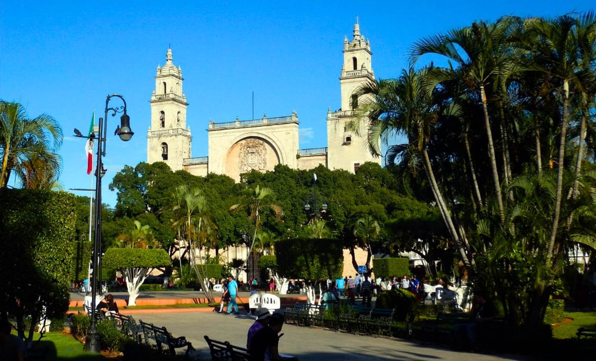 La Plaza Grande, Mérida, Mexique