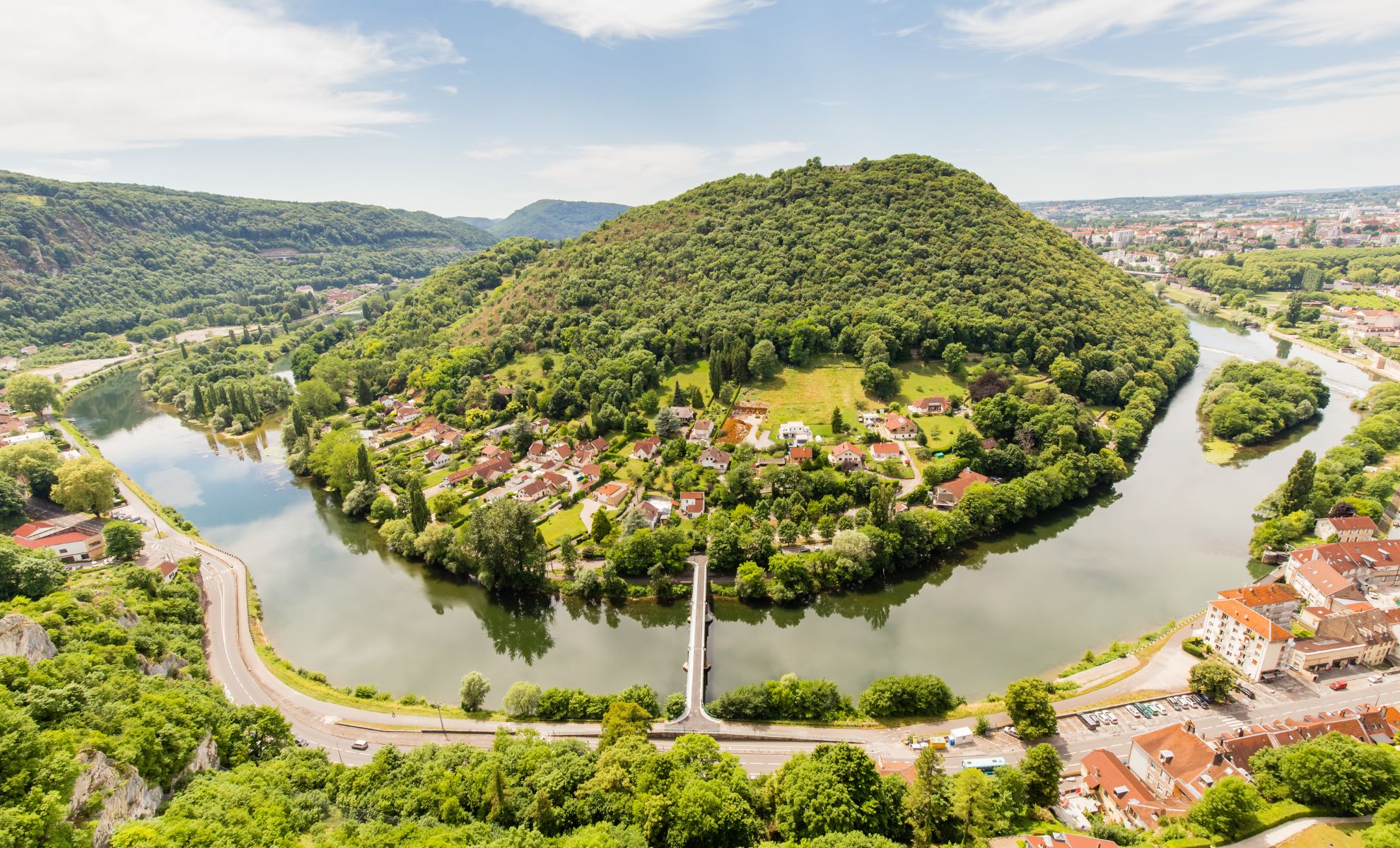 La citadelle de Besançon, France