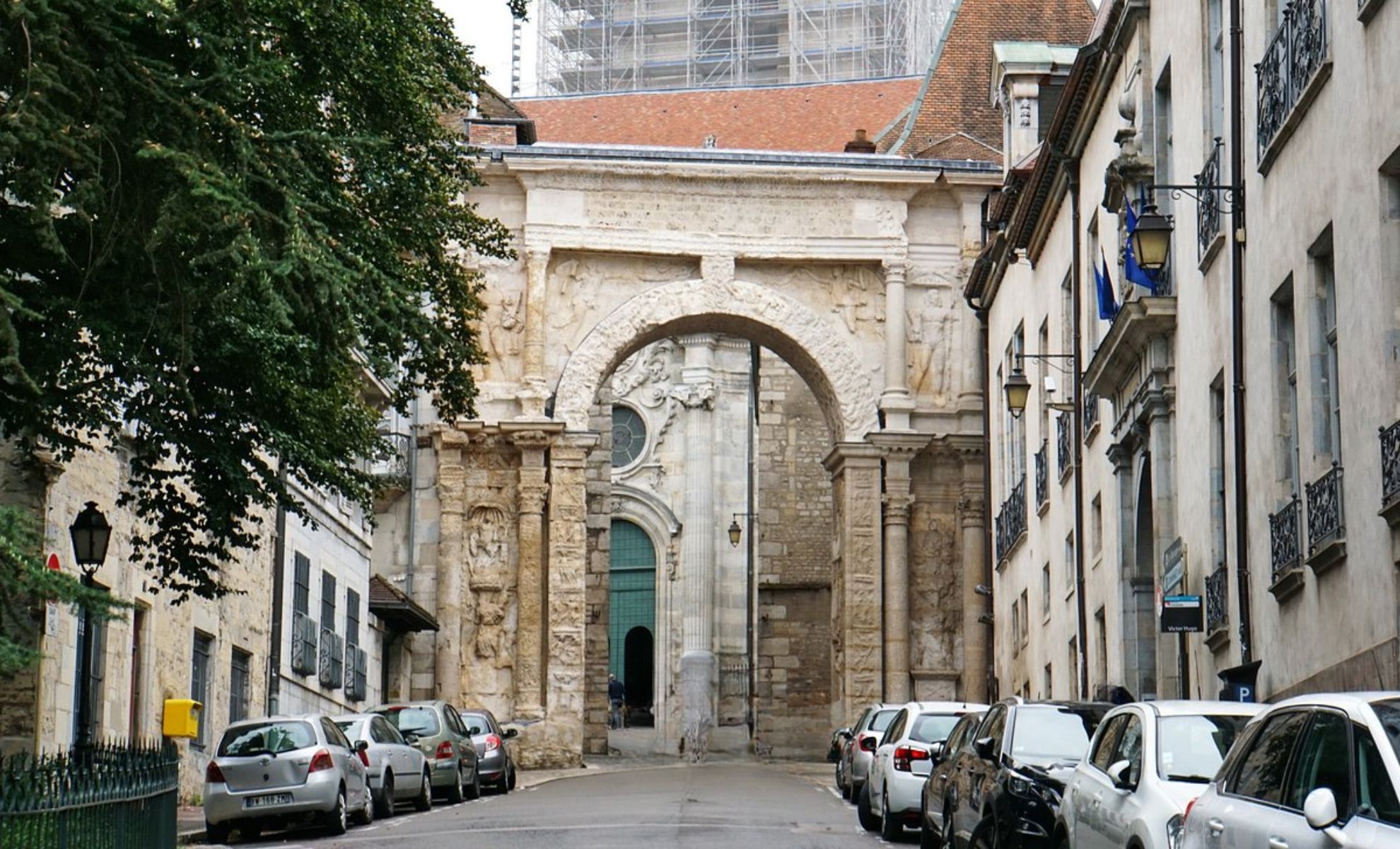 La porte Noire de Besançon, France