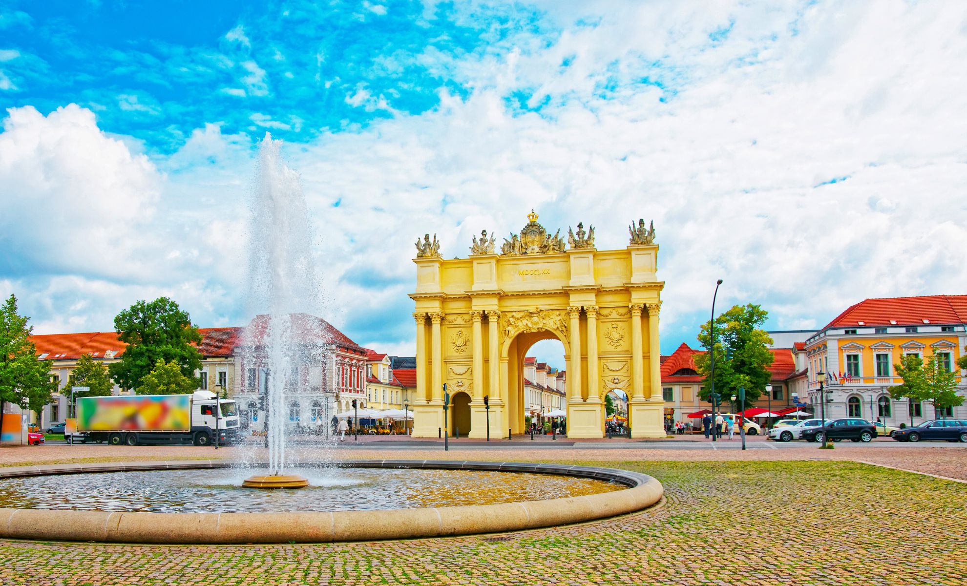 La porte de Brandebourg, Potsdam, Allemagne