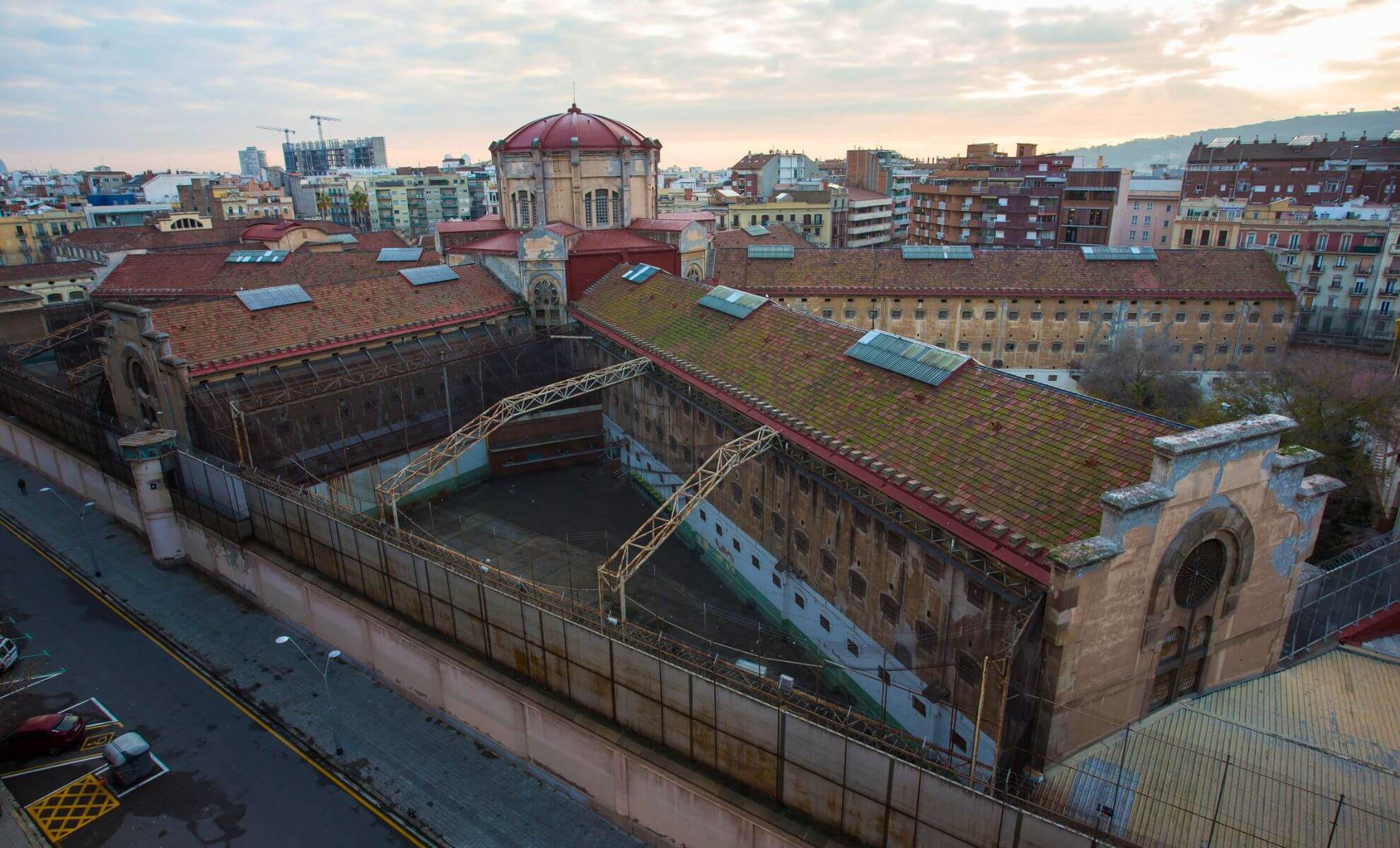 La prison Model, Barcelone , Espagne