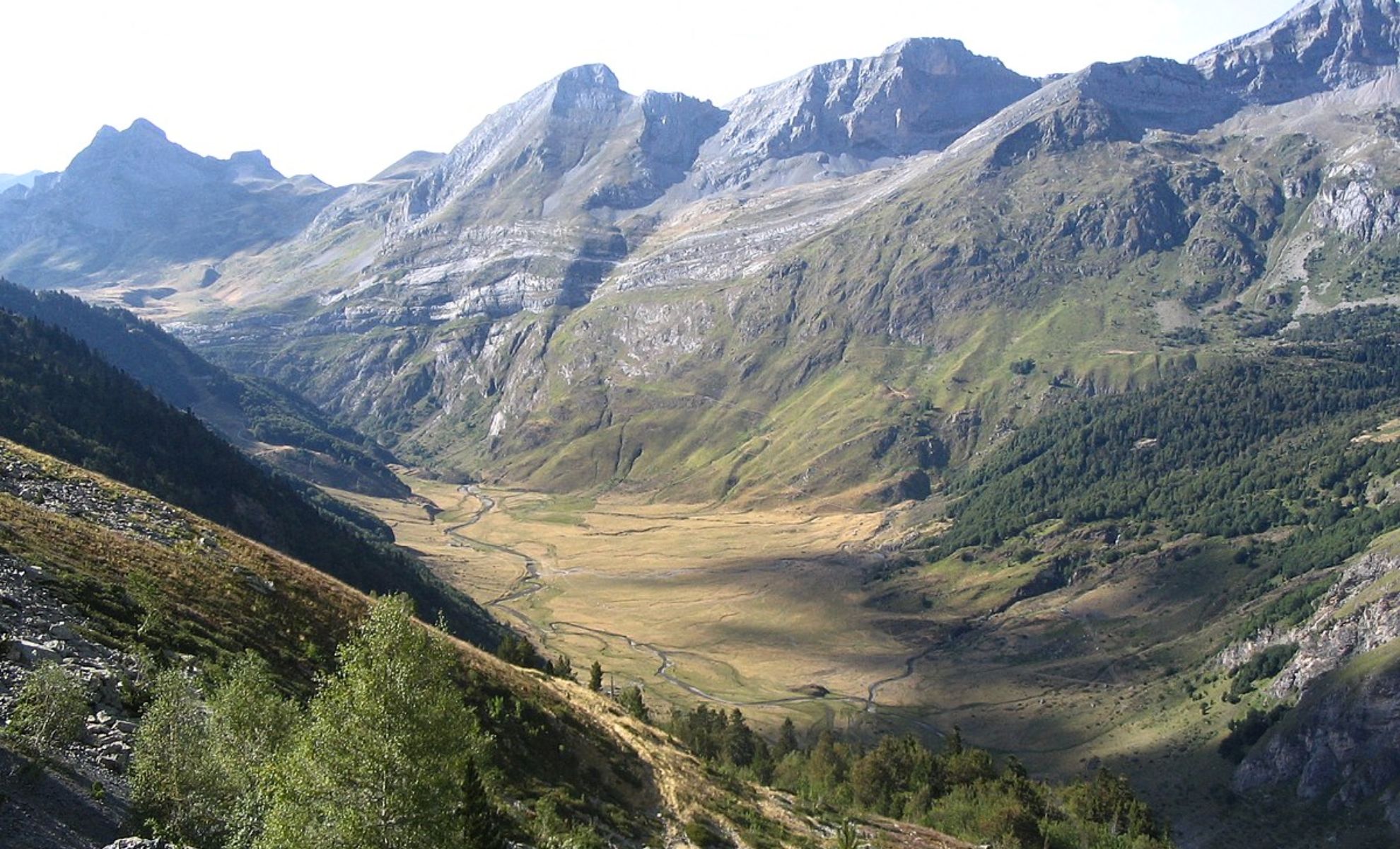 La vallée de Soussouéou, les Pyrénées , France