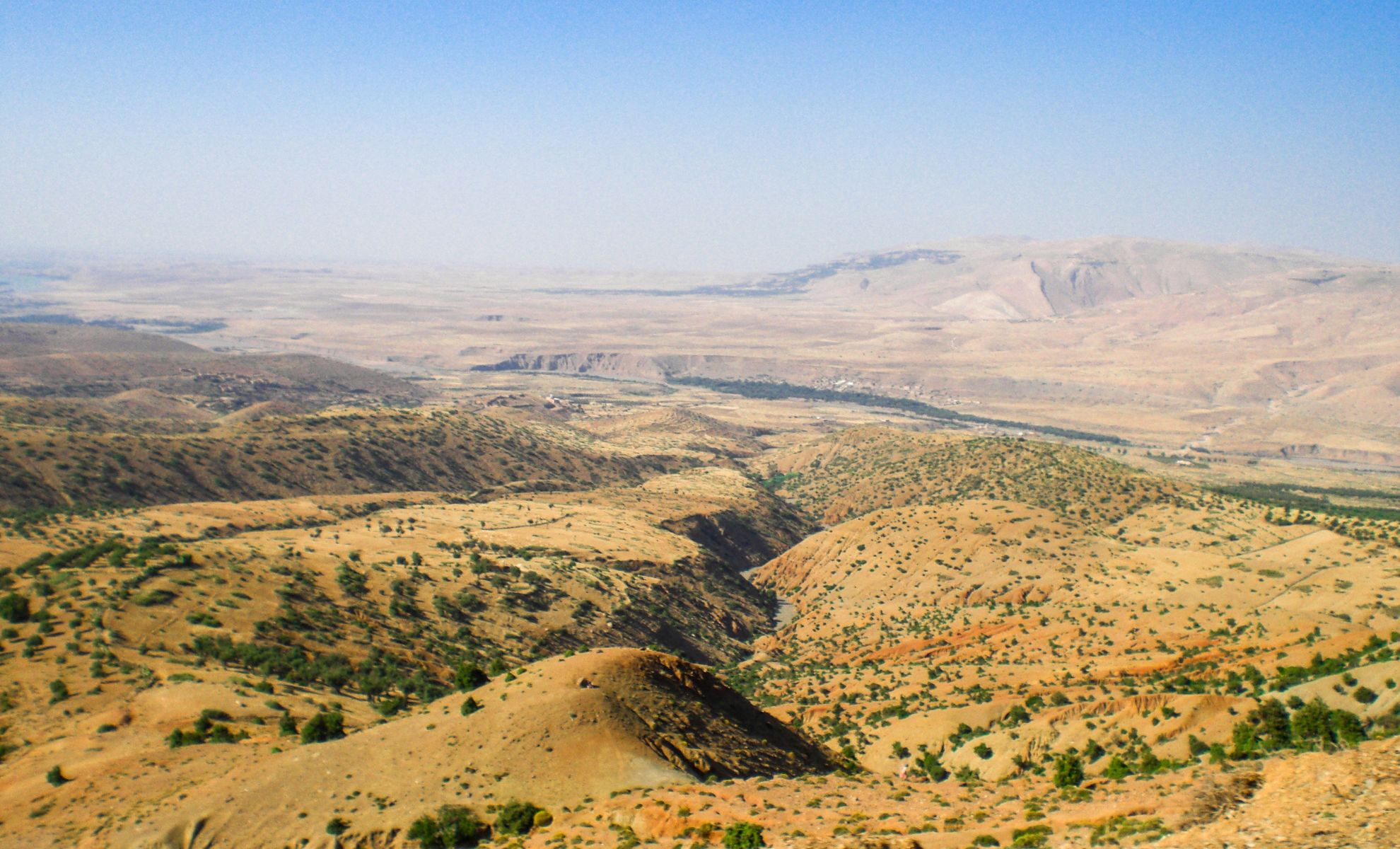 La vallée de l’Ourika à Marrakech, Maroc