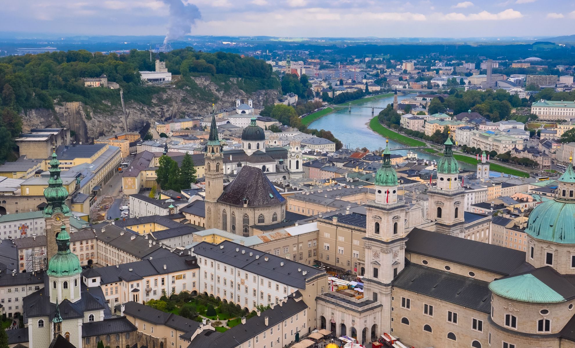 La vielle ville, Salzbourg, Autriche