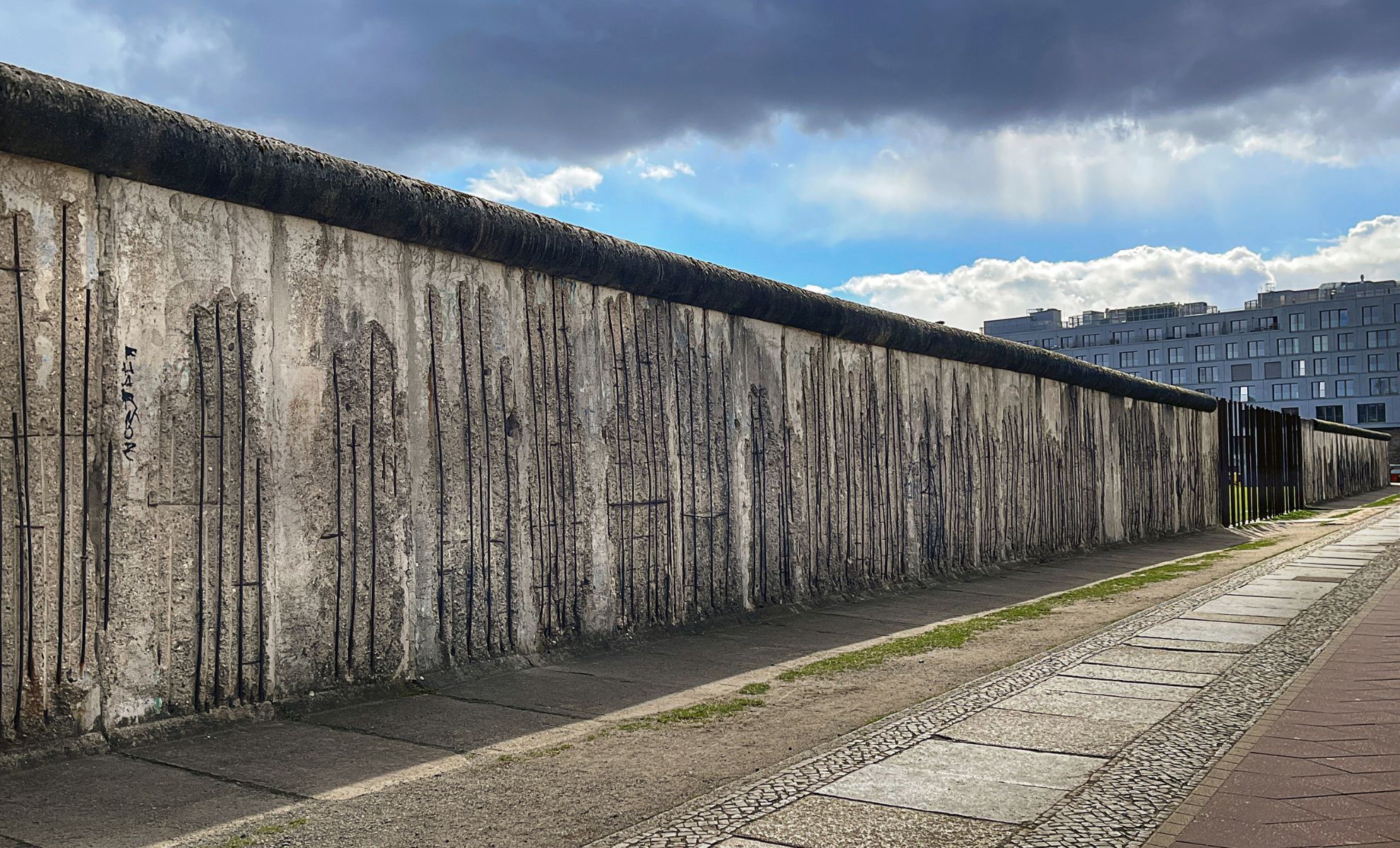 L’ancien Mur de Berlin sur la Bernauer Strasse, Berlin, Allemagne