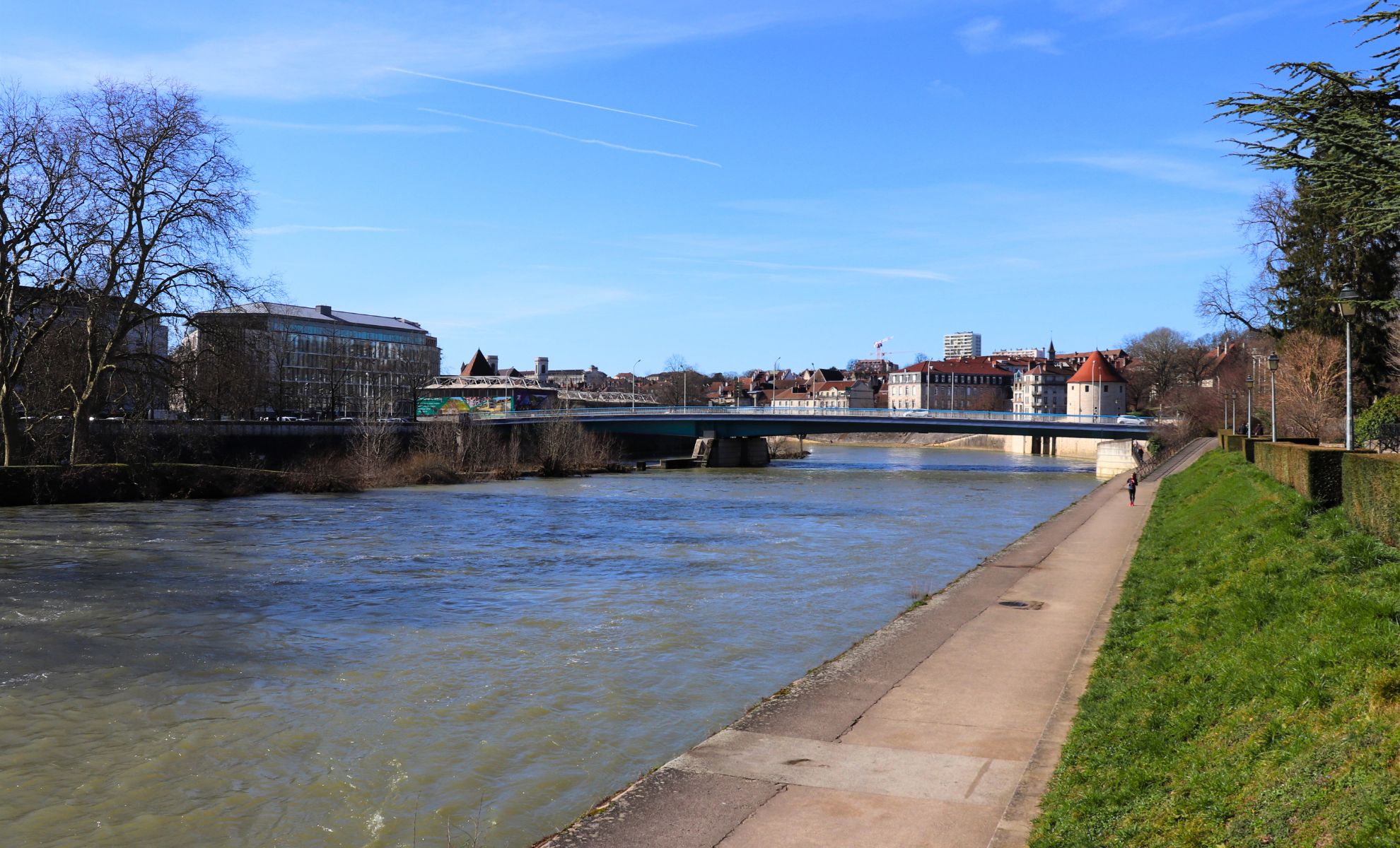 Le Doubs de Besançon, France