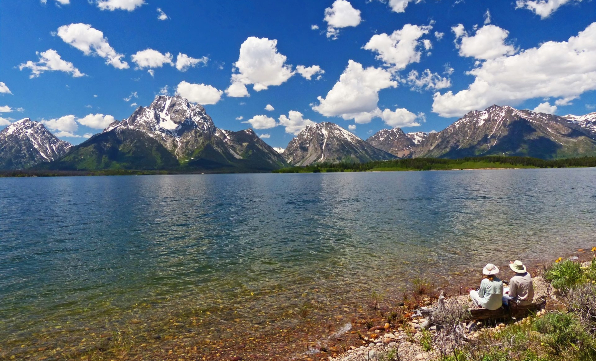 Le Hermitage Point Trail, Wyoming, États-Unis