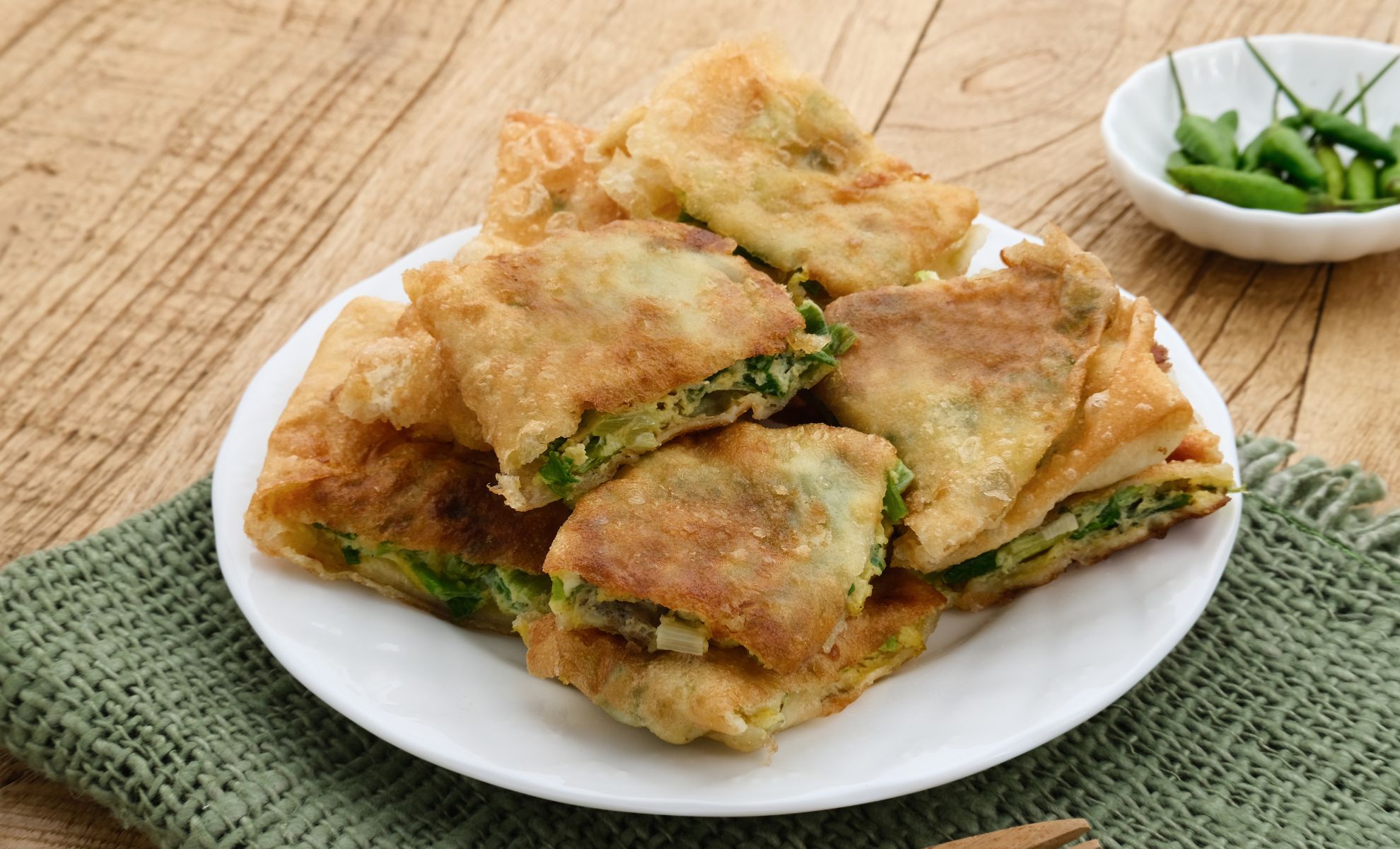 Le Martabak plat traditionnel de la Malaisie