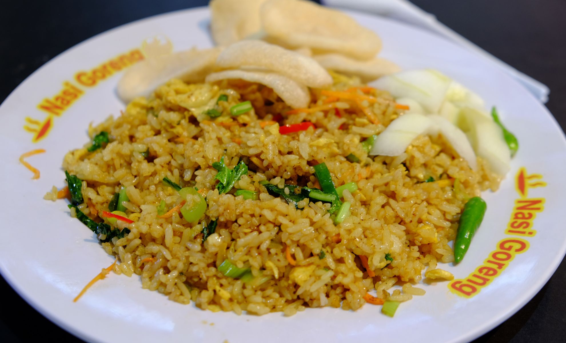 Le Nasi Tempeh plat traditionnel de l'Indonésie