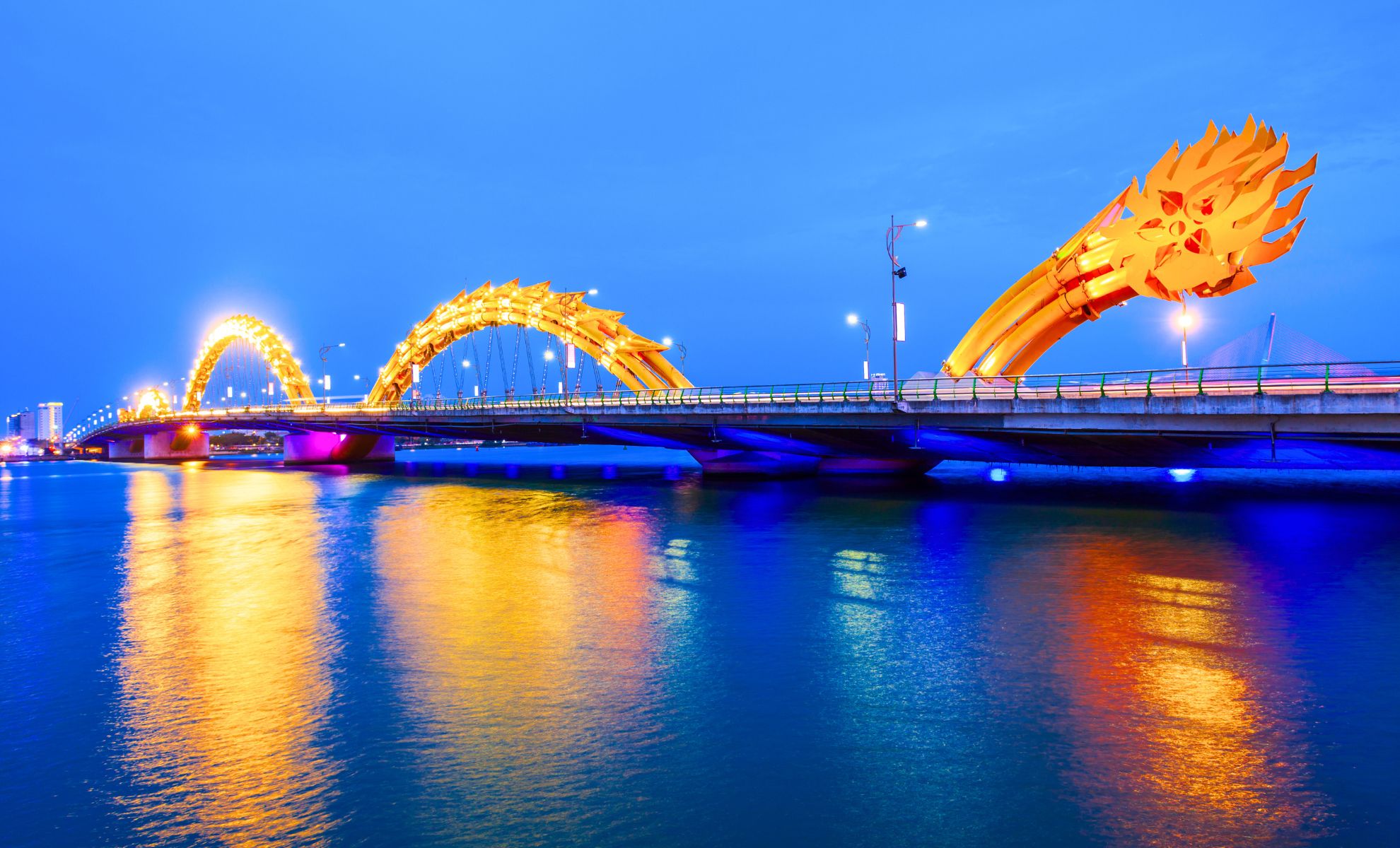 Le Pont de Dragon, Da Nang, Vietnam