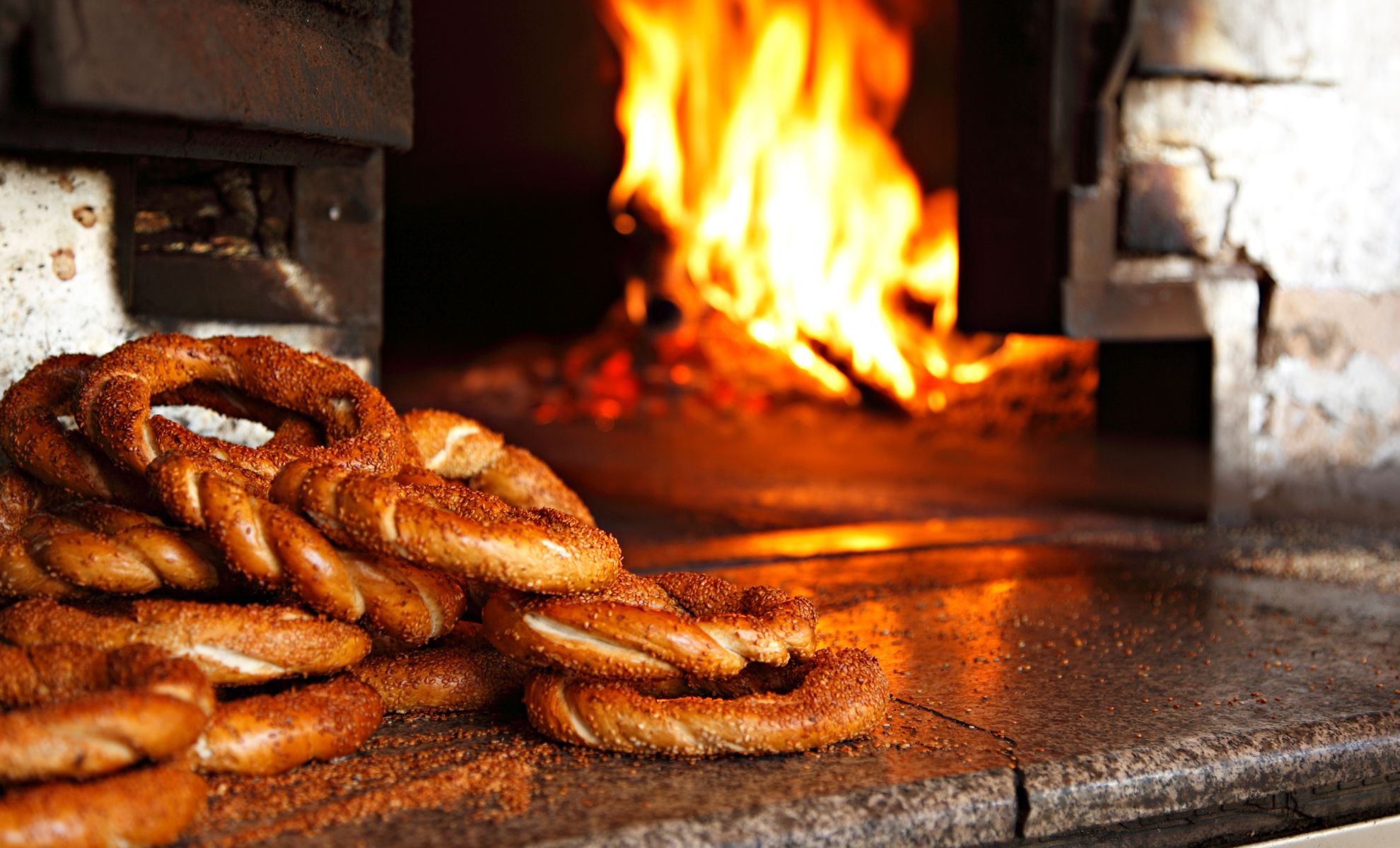 Le Simit le pain traditionnel d'Istanbul