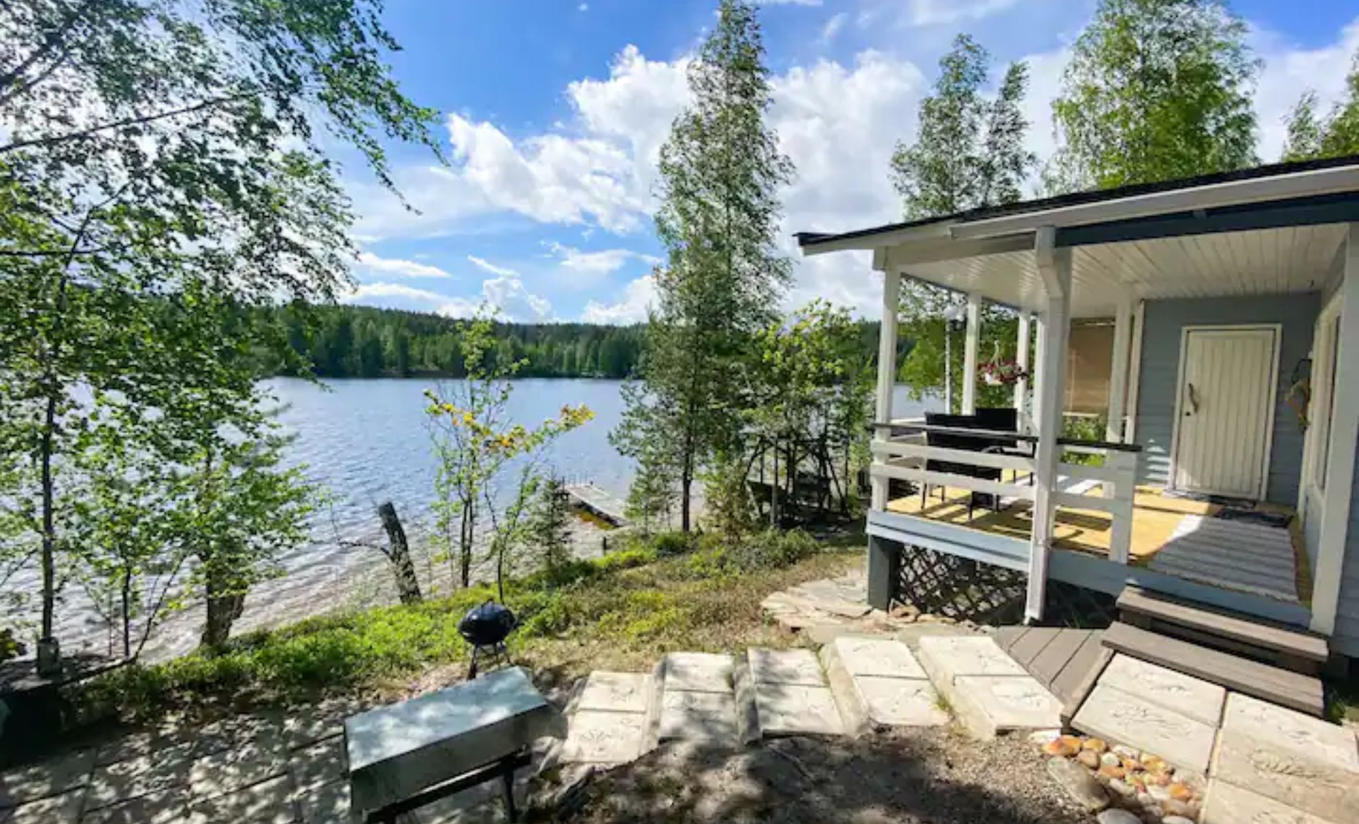 Le cottage de luxe situé sur une île privée à proximité de Joensuu