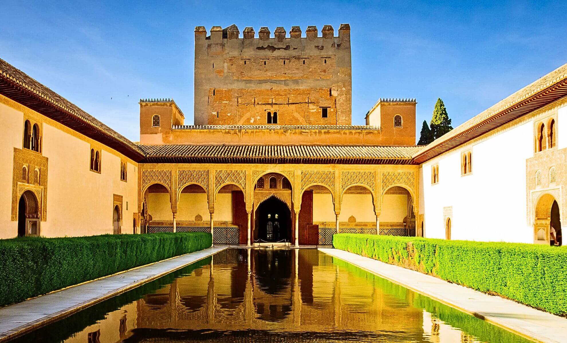 Le palais de l'Alhambra, Grenade, Espagne