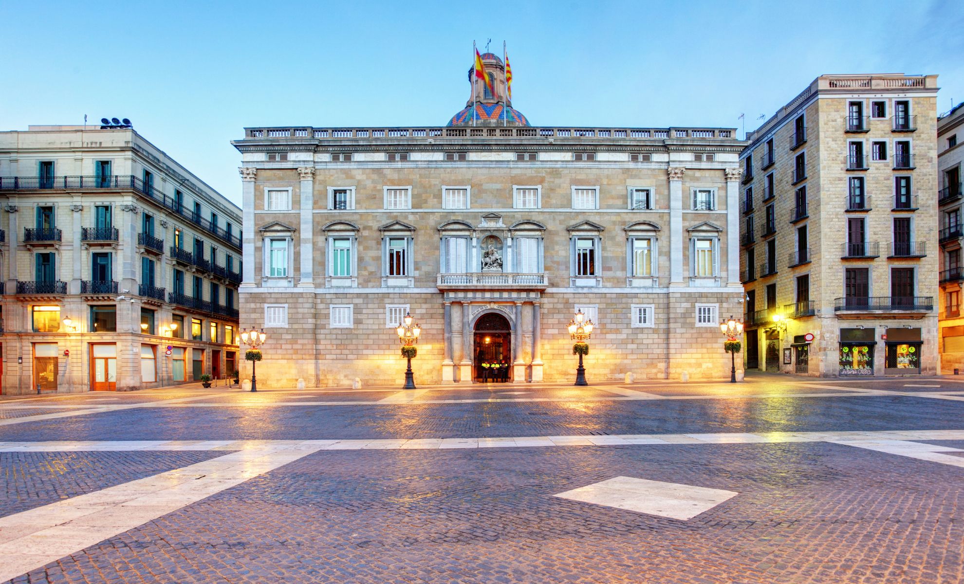 Le palais de la Generalitat de Catalogne, Barcelone, Espagne