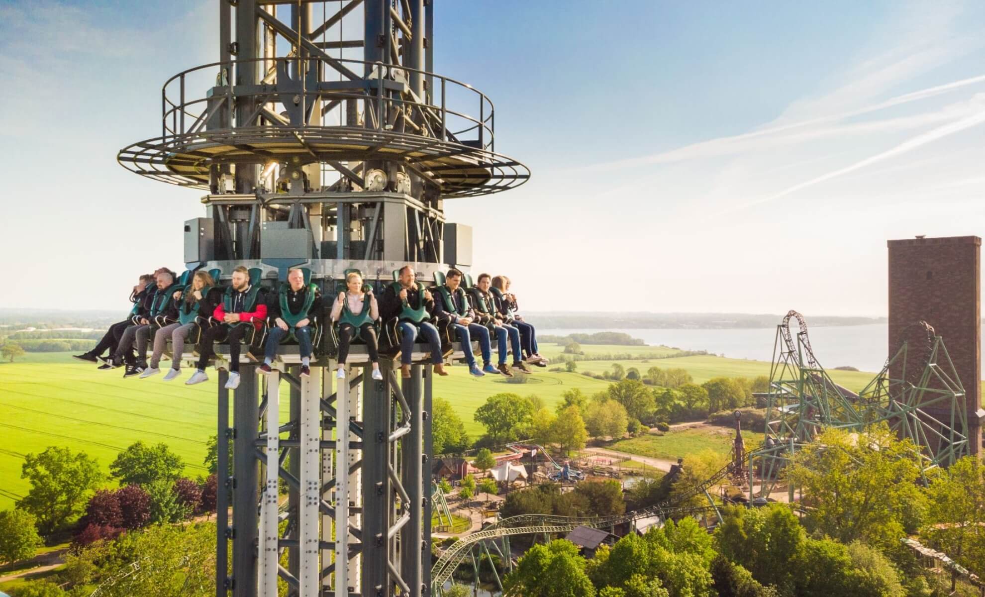 Le parc Hansa park, Allemagne