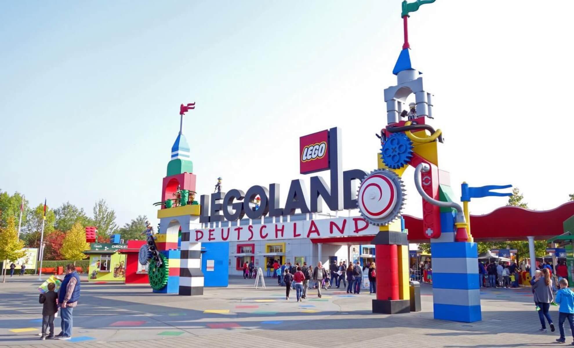 Le parc Legoland, Günzburg, Allemagne