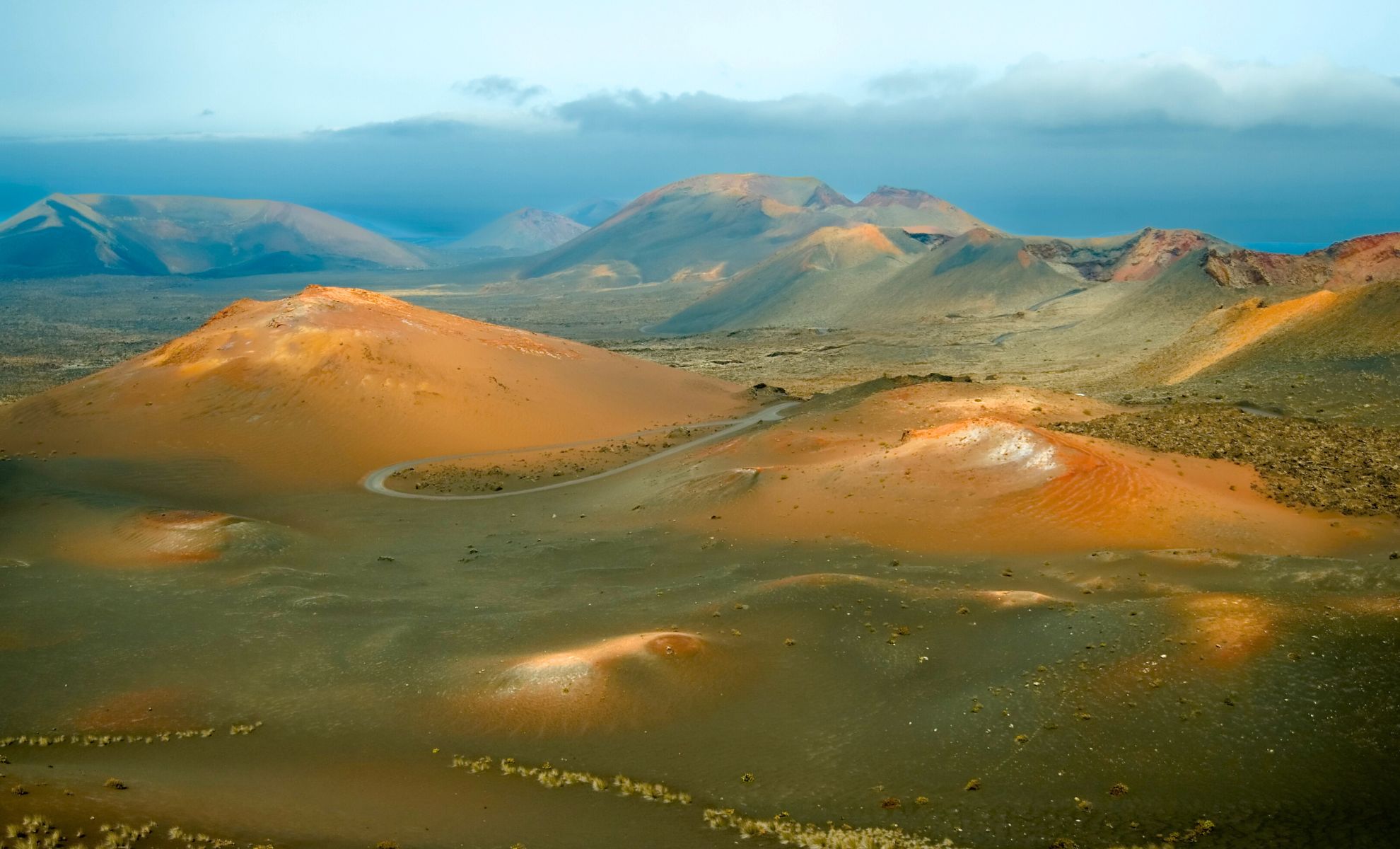 Le parc National de Timanfaya, Lanzarote, archipel des Canaries, Espagne