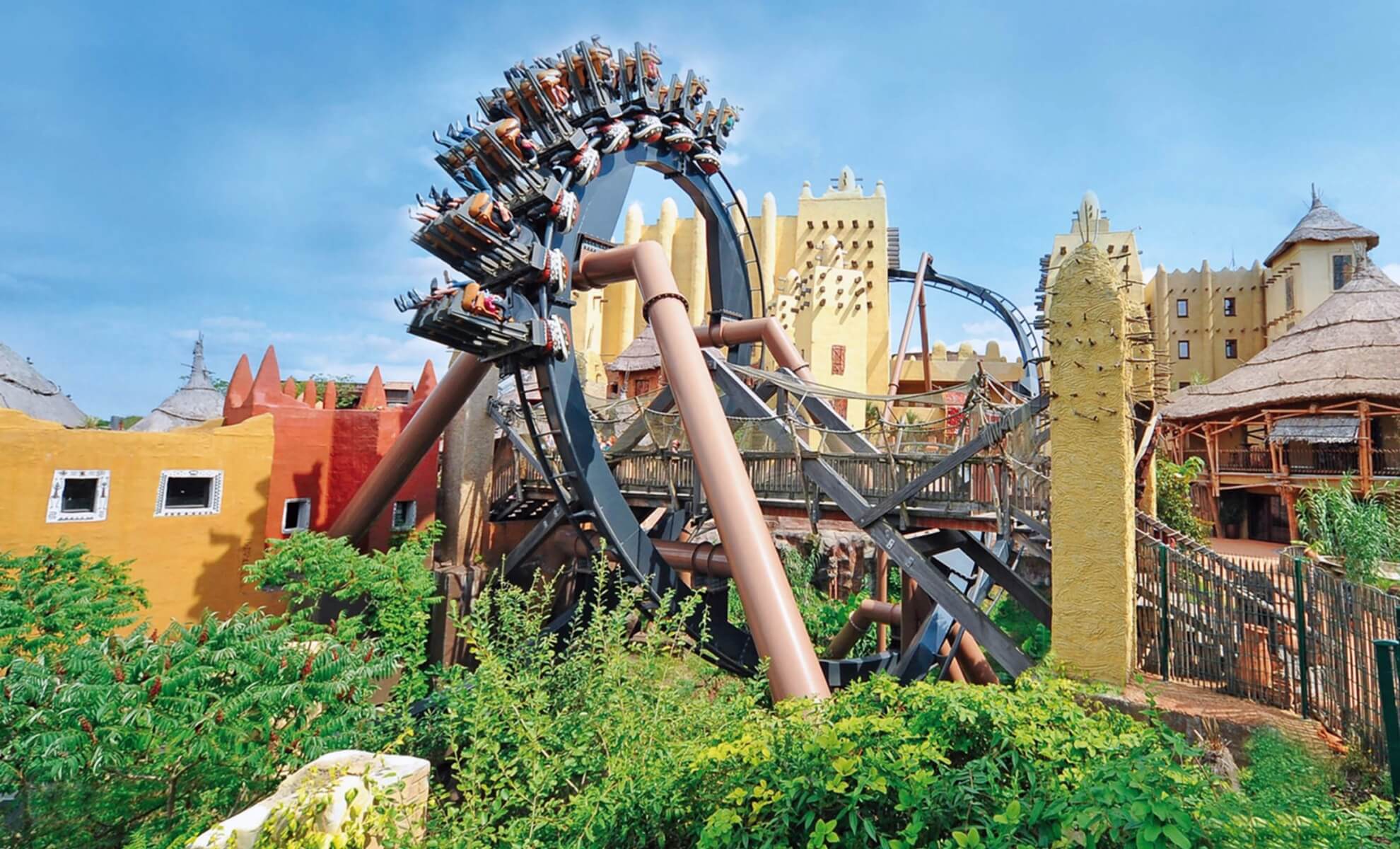 Le parc Phantasialand, Cologne, Allemagne