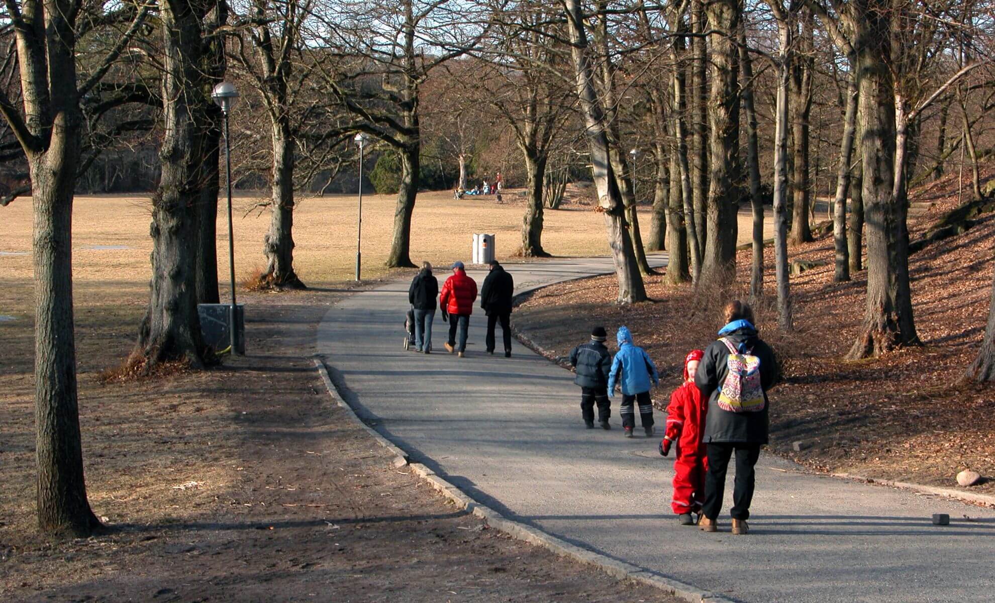 Le parc Slottskogen, Suède