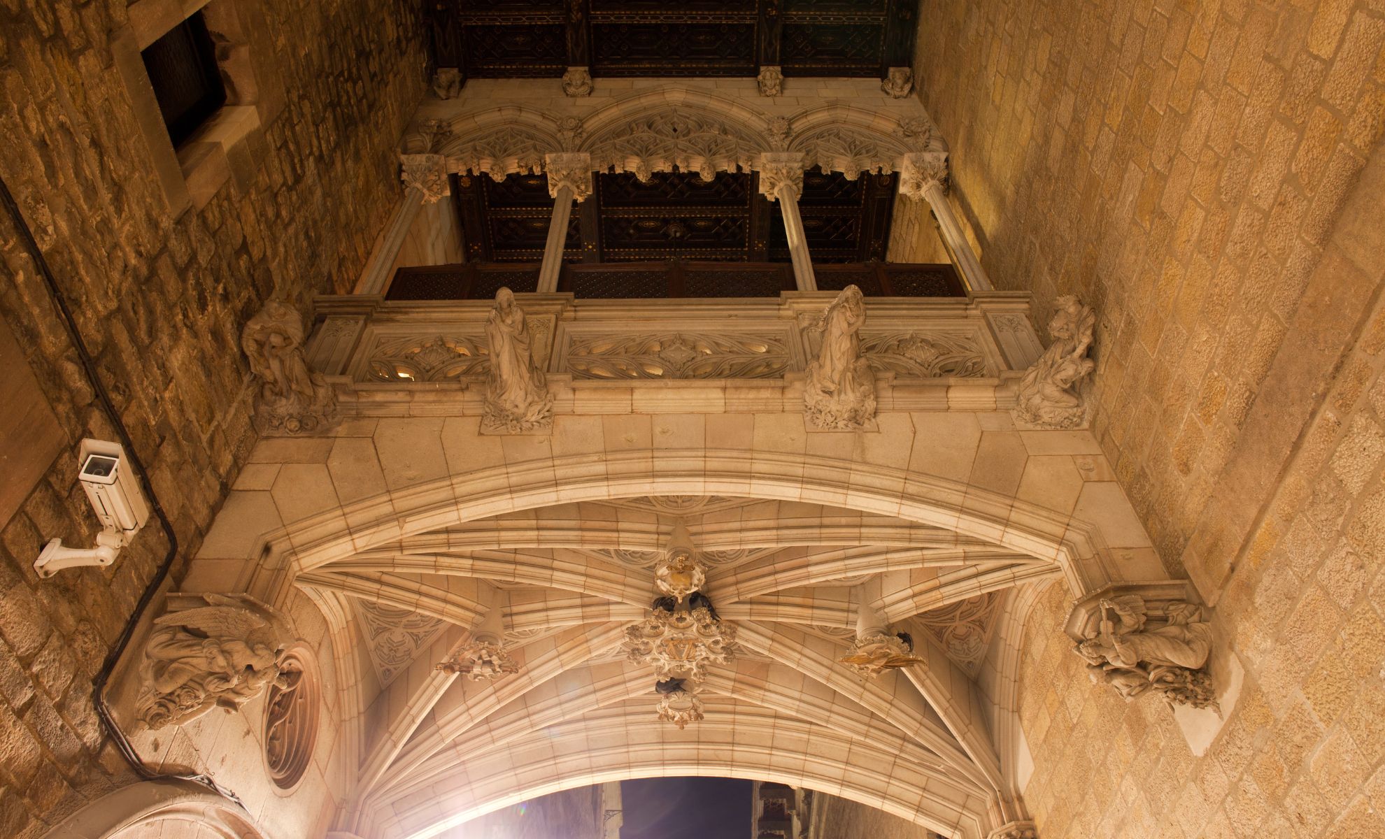 Le pont del Bisbe, Barcelone, Espagne