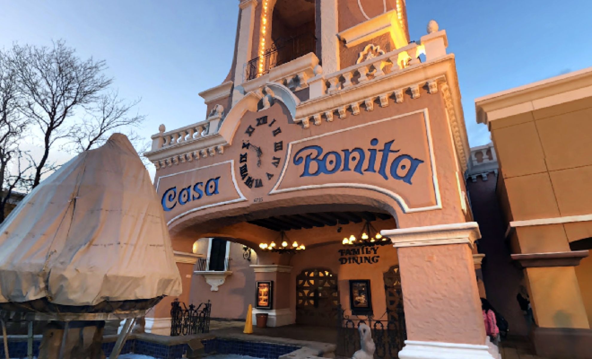 Le restaurant Casa Bonita, Denver, États-Unis