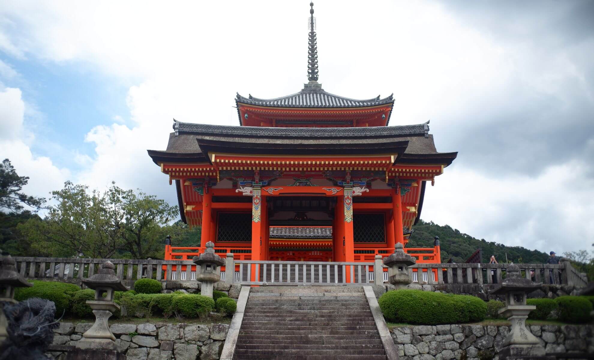 Le temple Kiyomizu-dera, Kyoto, Japon