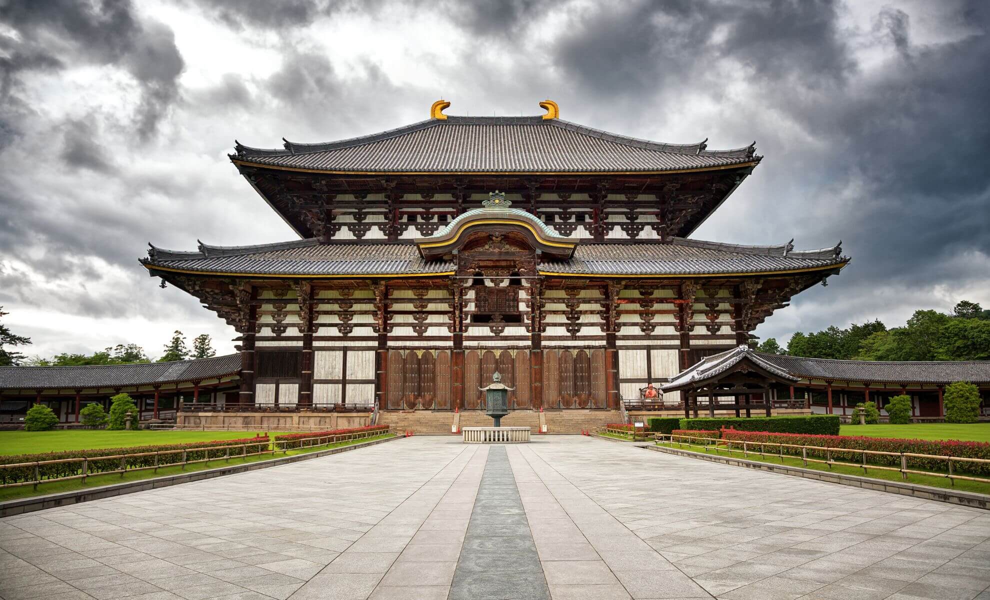 Le temple todai-ji, Japon