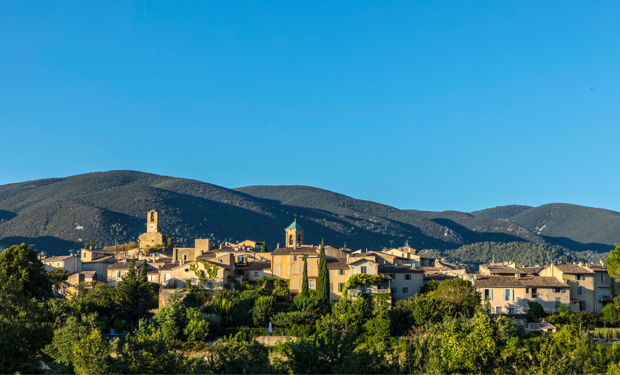 Le village de Lourmarin, Sud de la France