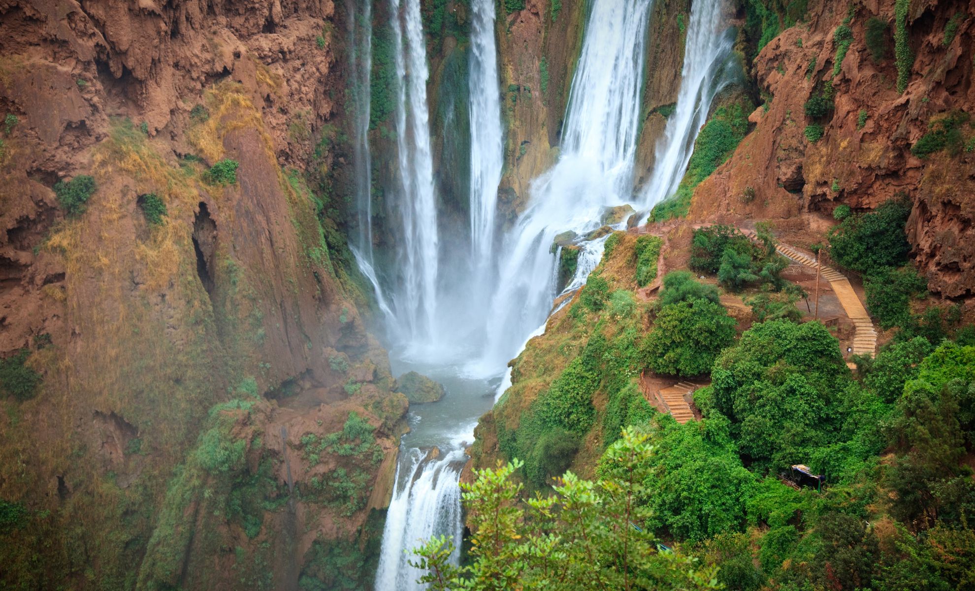 Les cascades d’Ouzoud à Marrakech, Maroc