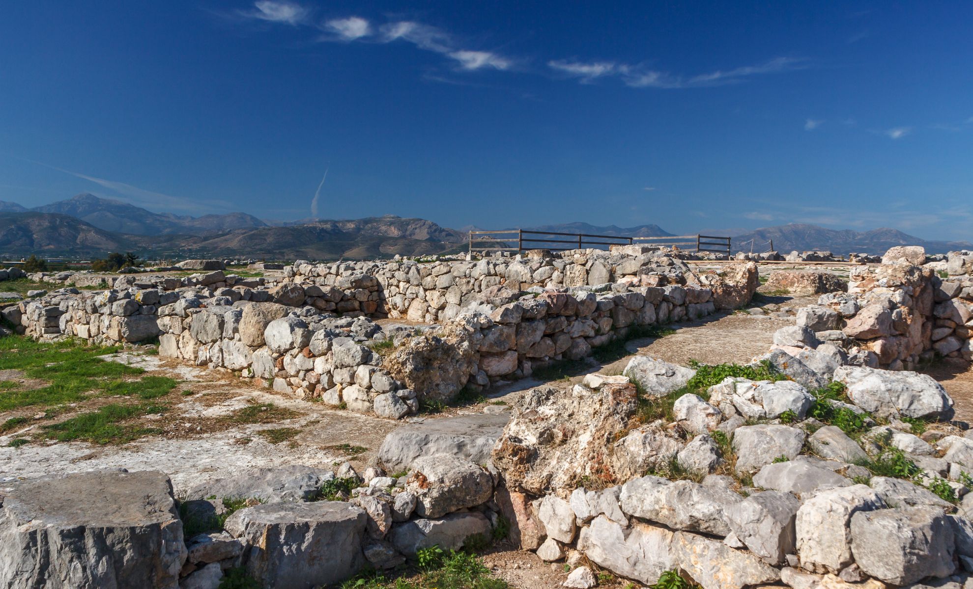 Les ruines de Tirynthe,Péloponnèse, Grèce