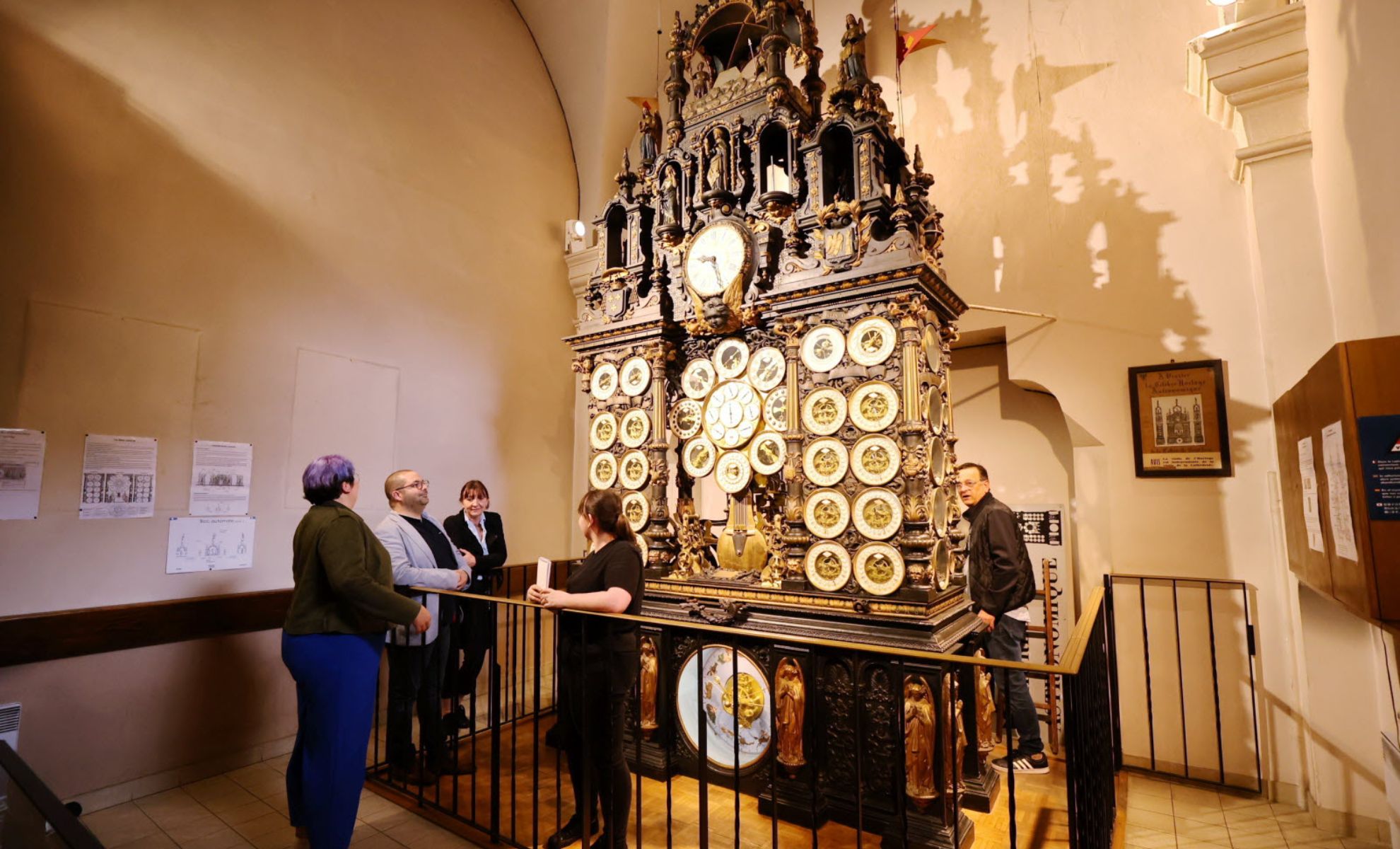 L'horloge astronomique de la Cathédrale Saint-Jean de Besançon, France