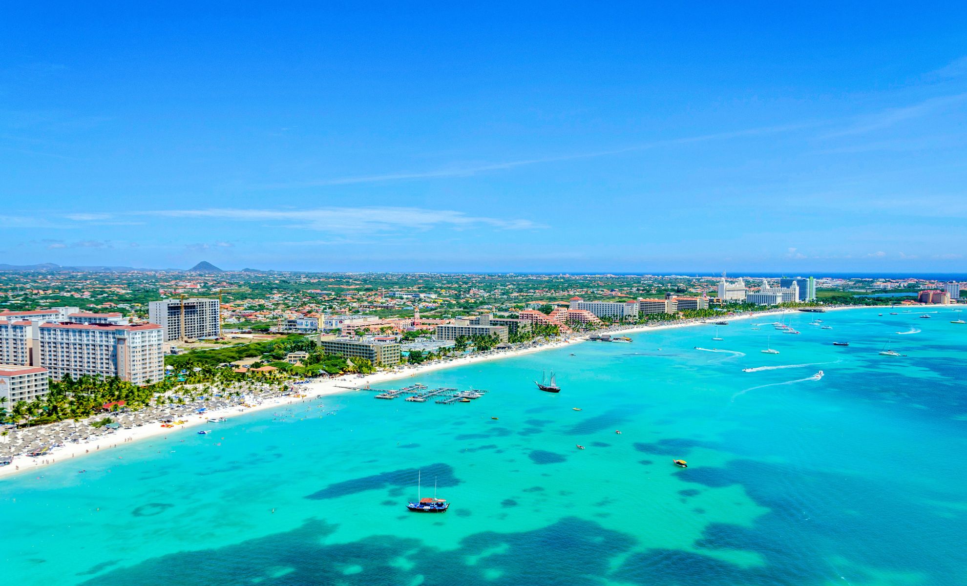 L'ile d'Aruba, les Caraïbes