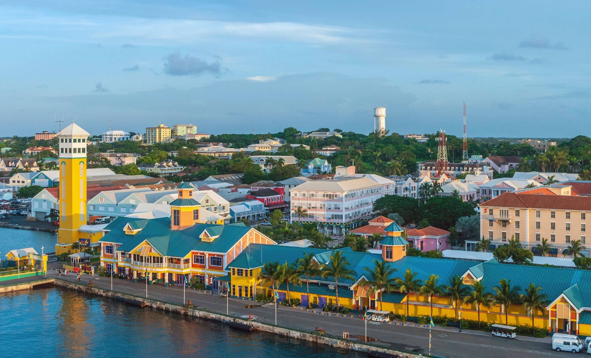 L’île de Nassau, capitale des Bahamas