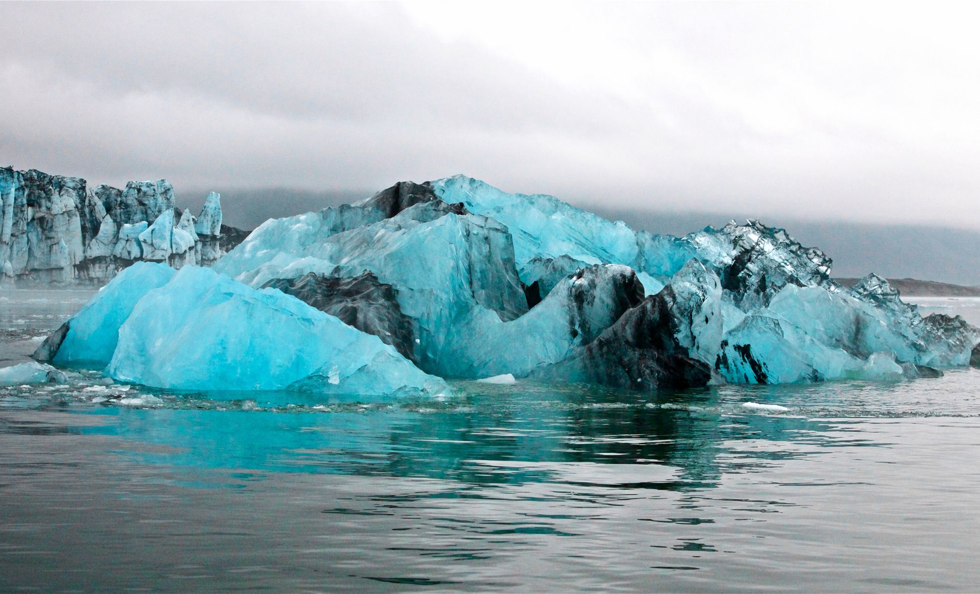 Naviguez entre les glaciers en Islande